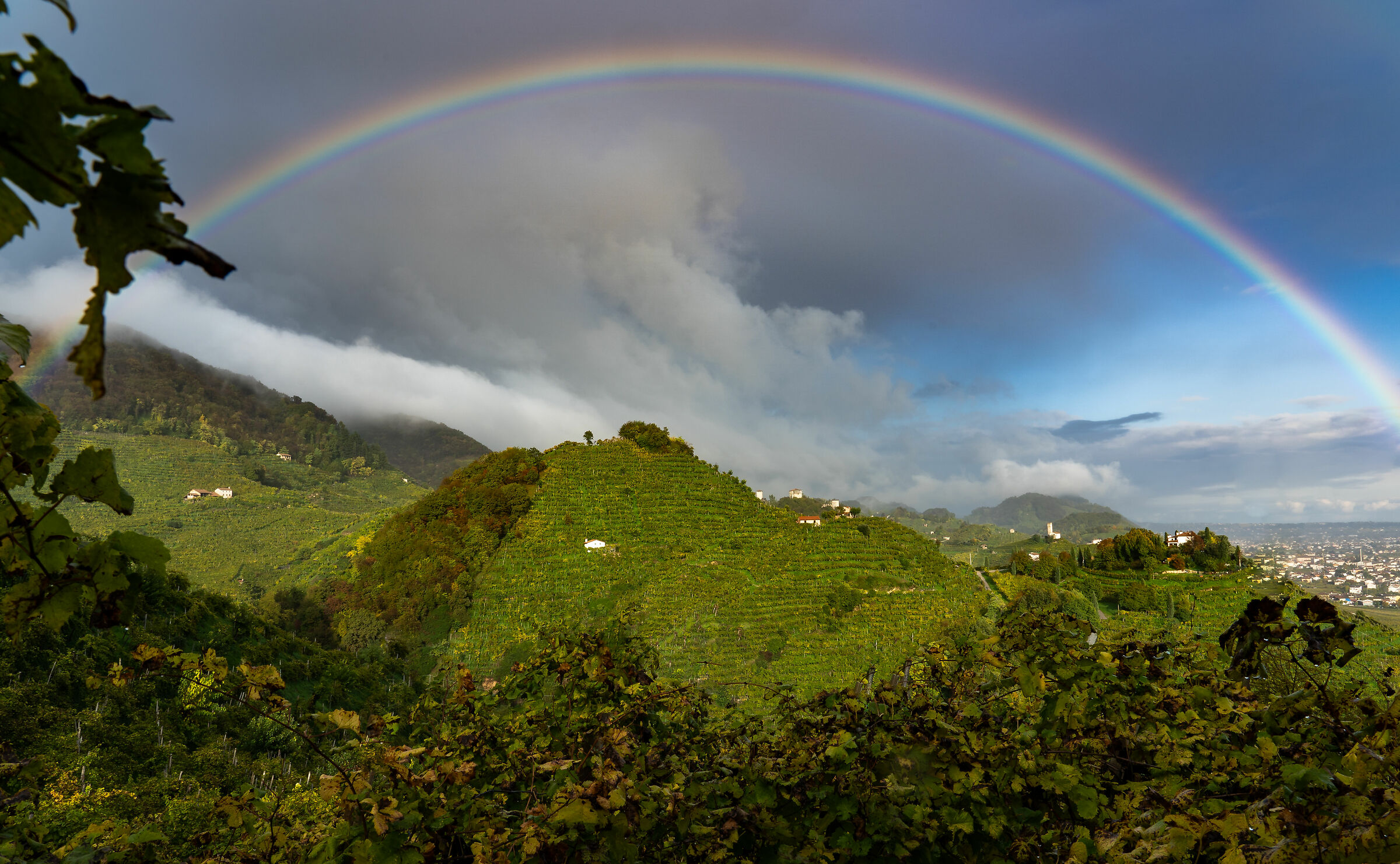 the simple beauty of a rainbow "banal"