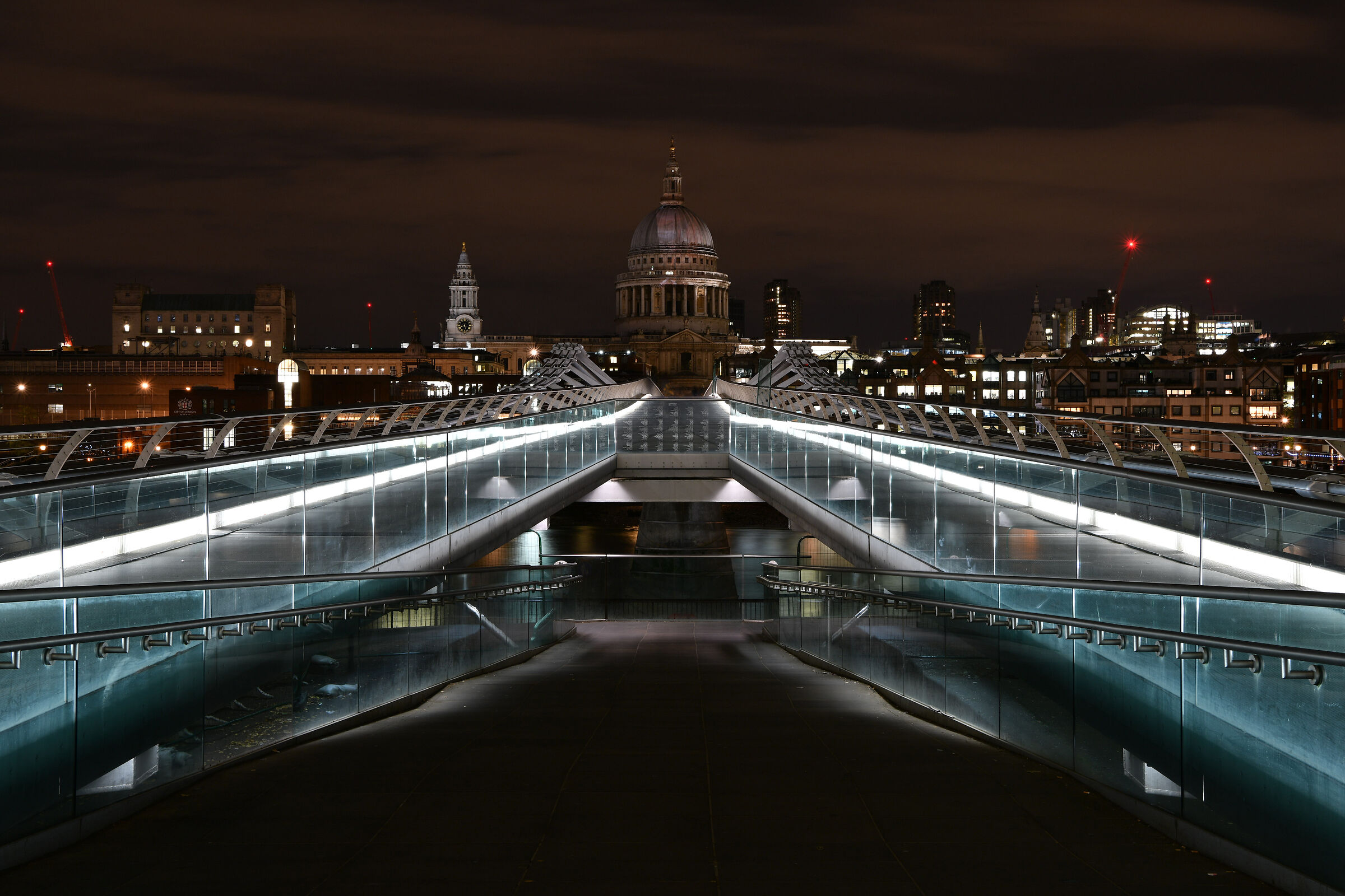 Millenium Bridge e St. Paul Cathedral