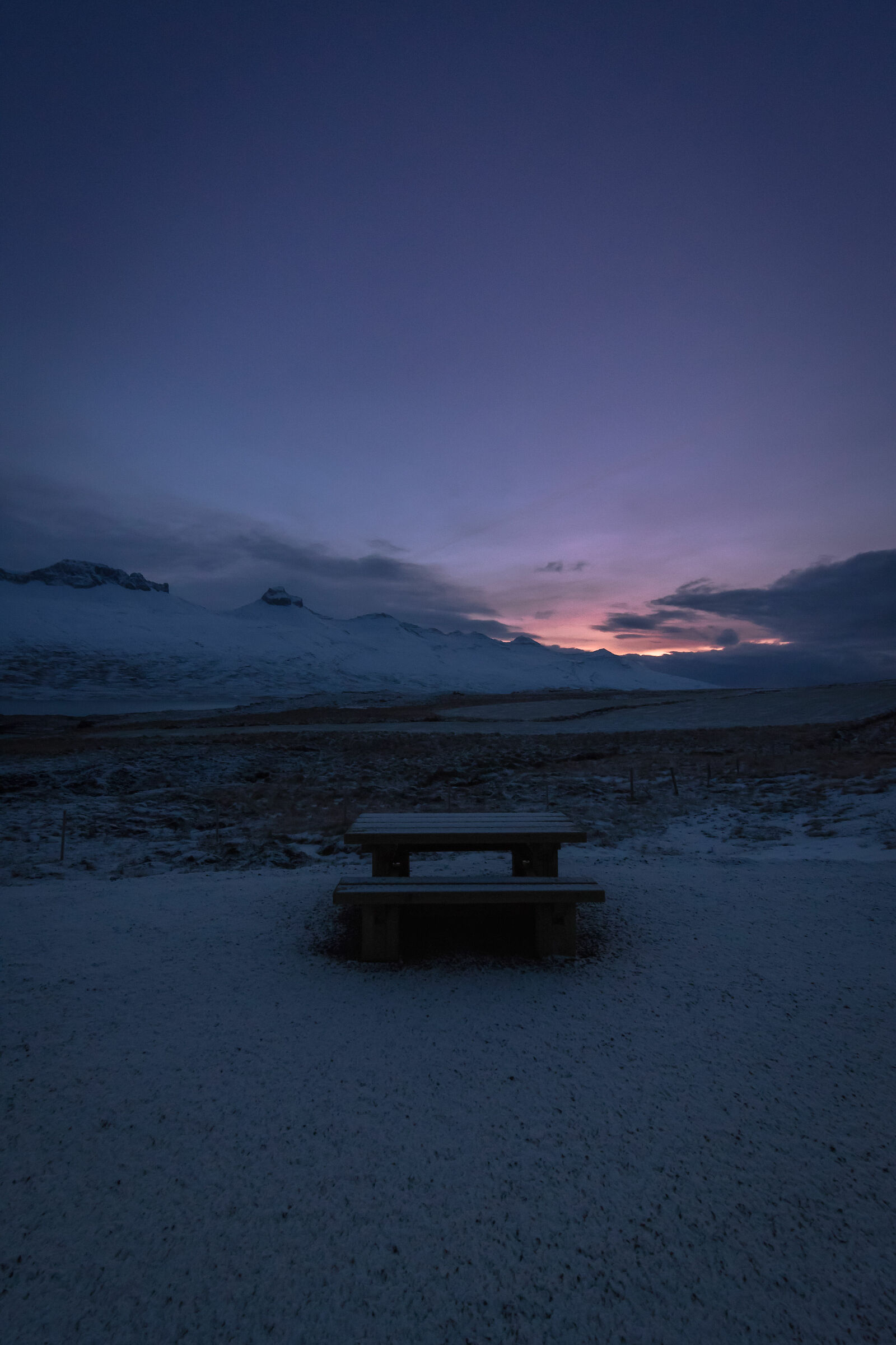 Alba, da qualche parte nell'Islanda orientale