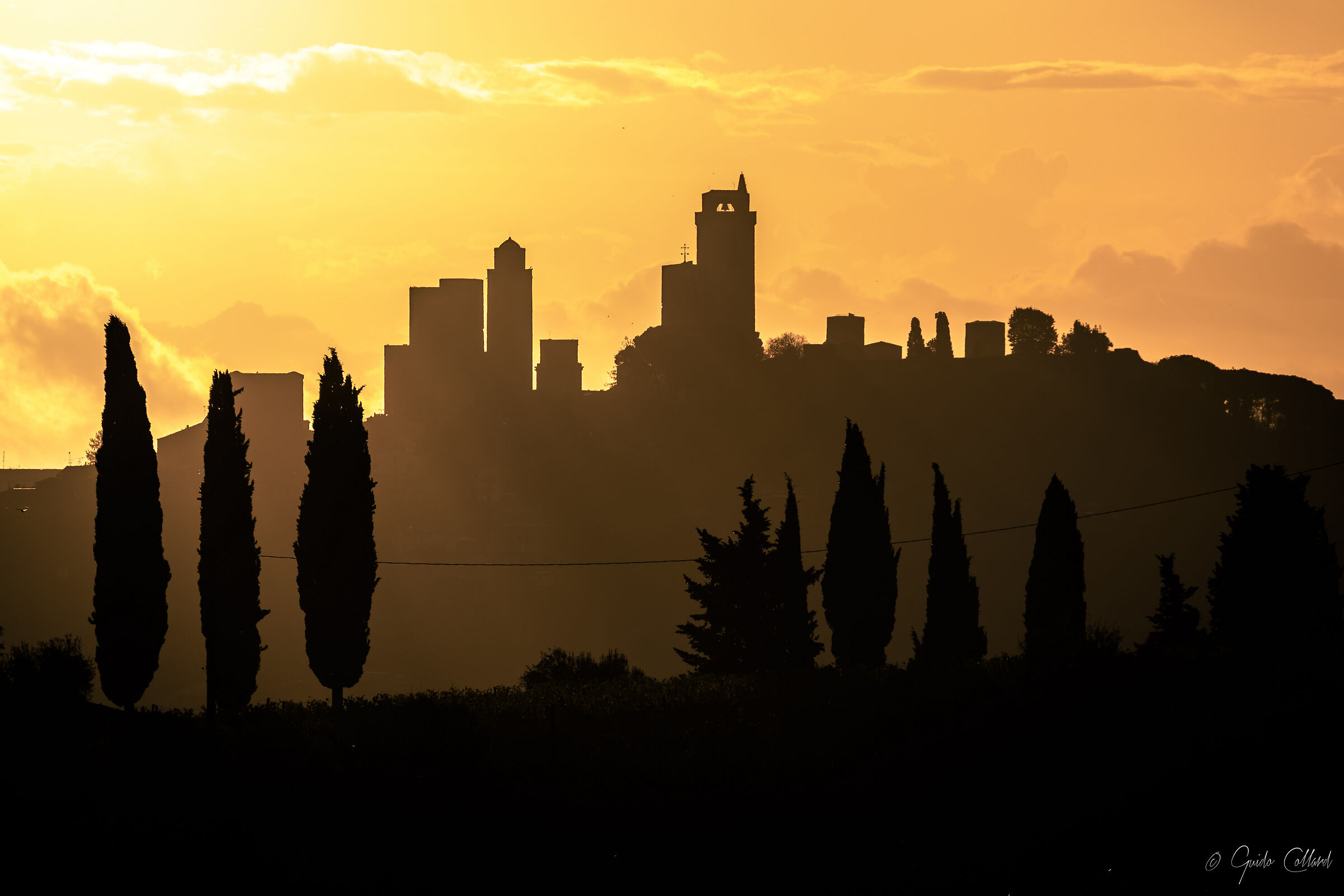 San Gimignano all'alba bis