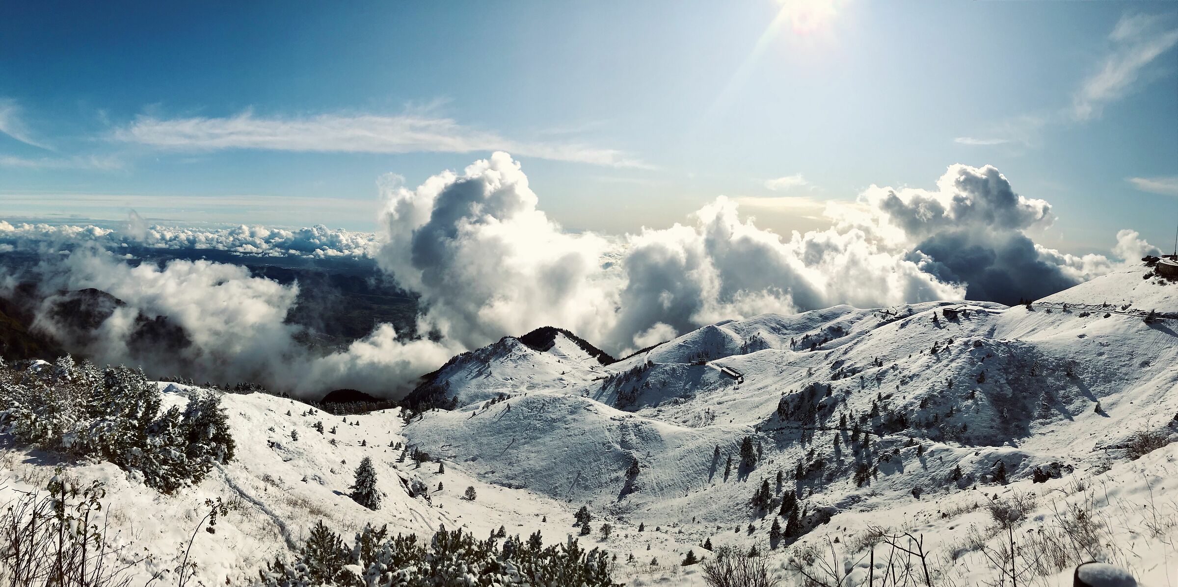 Monte Grappa prima neve autunnale