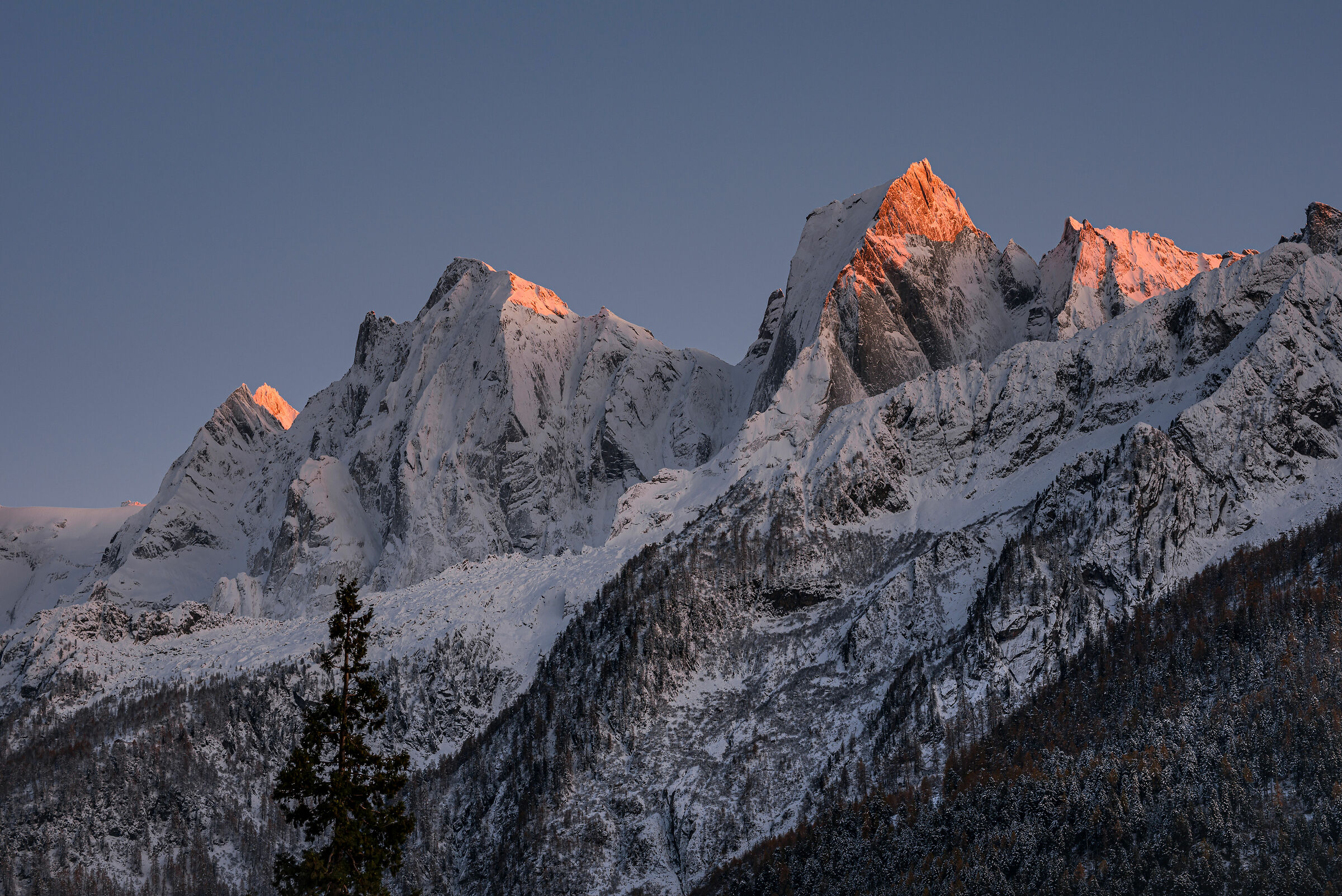 Lace Badile and Cengalo
