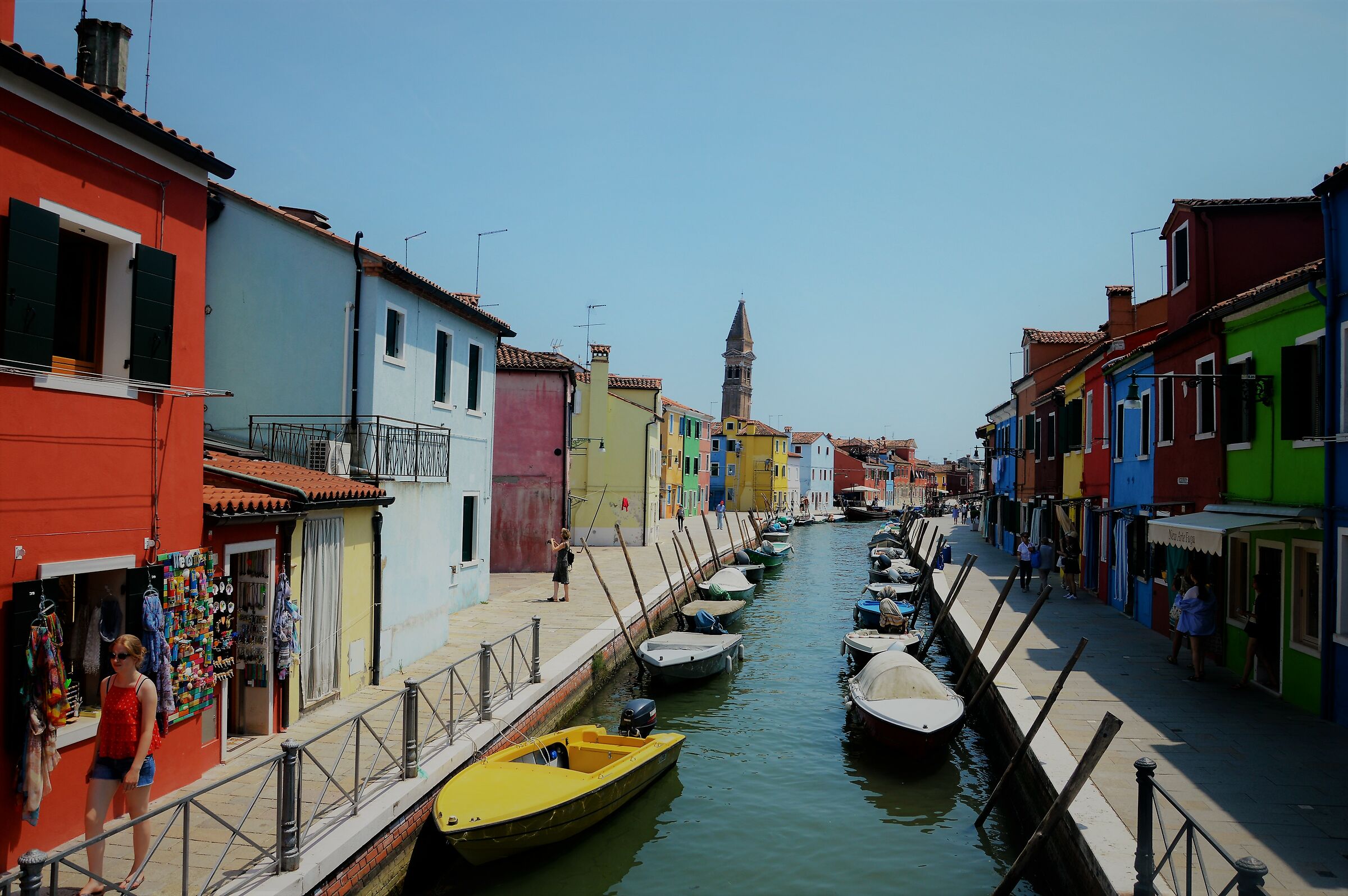 Burano crooked bell tower