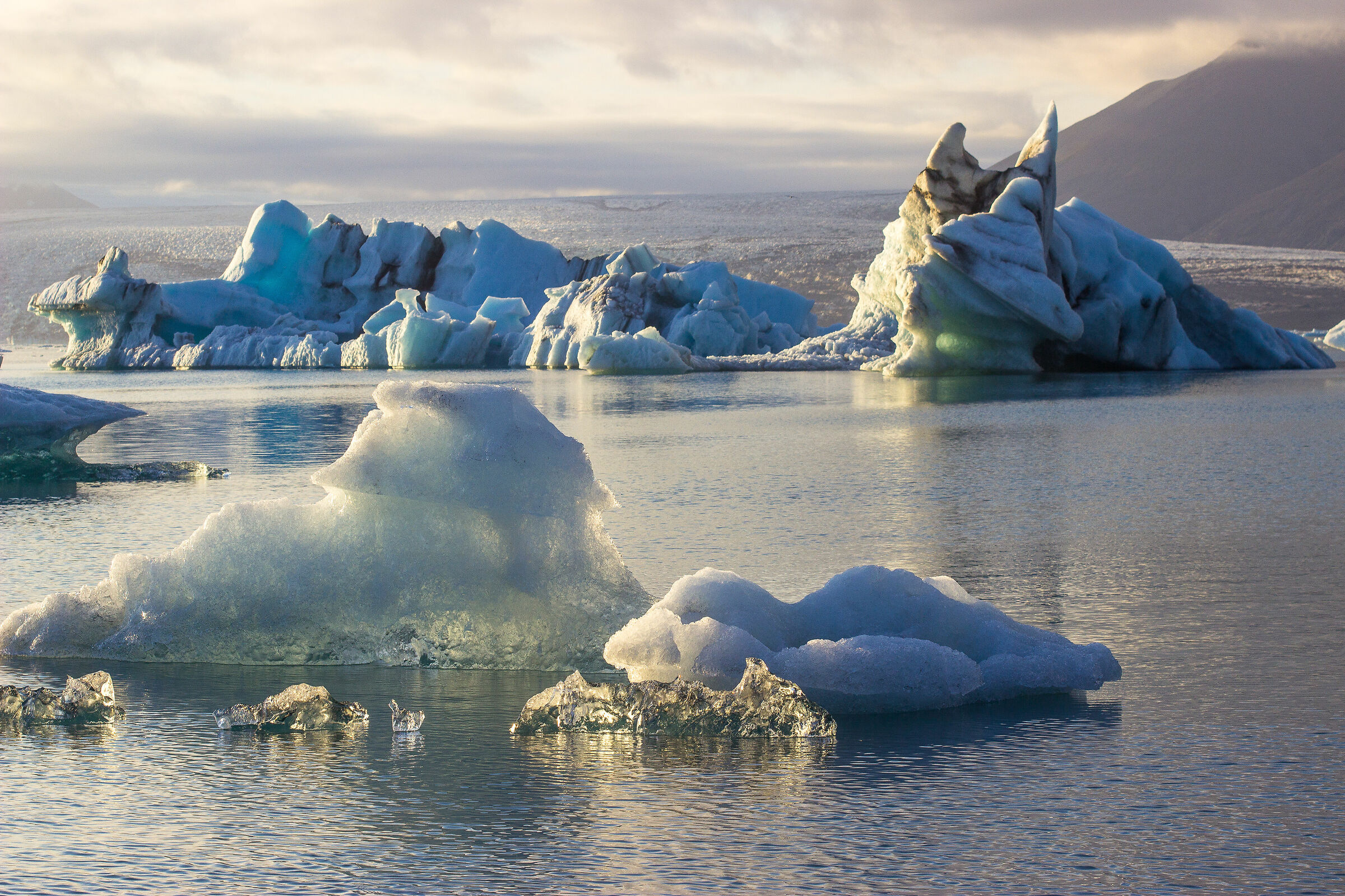 Iceberg nella laguna di Jokulsarlon