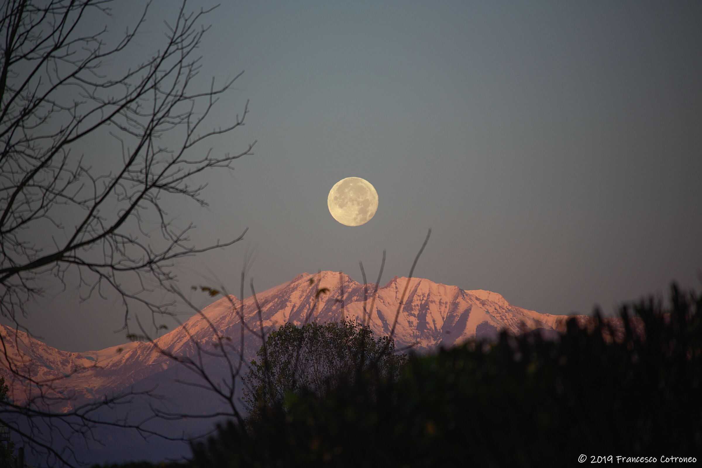 Spunta la luna dal monte :)