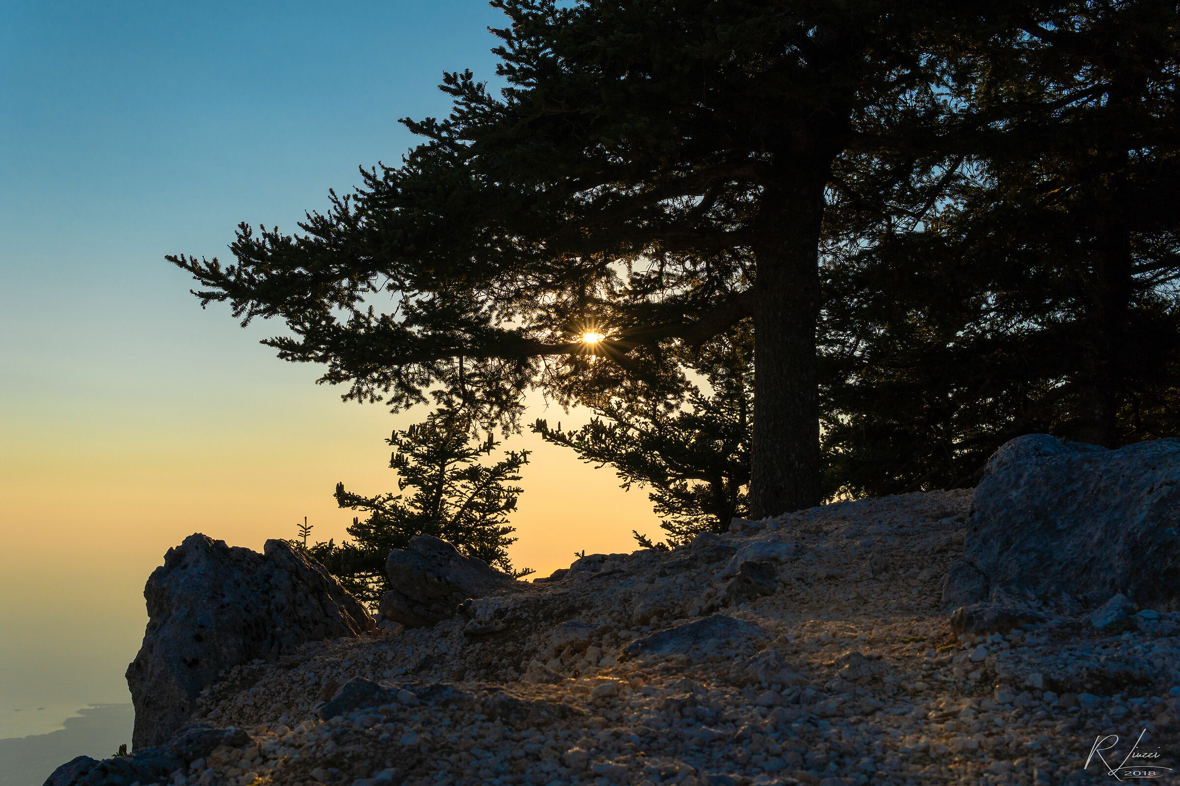 Sunset Mount Ainos - Kefalonia