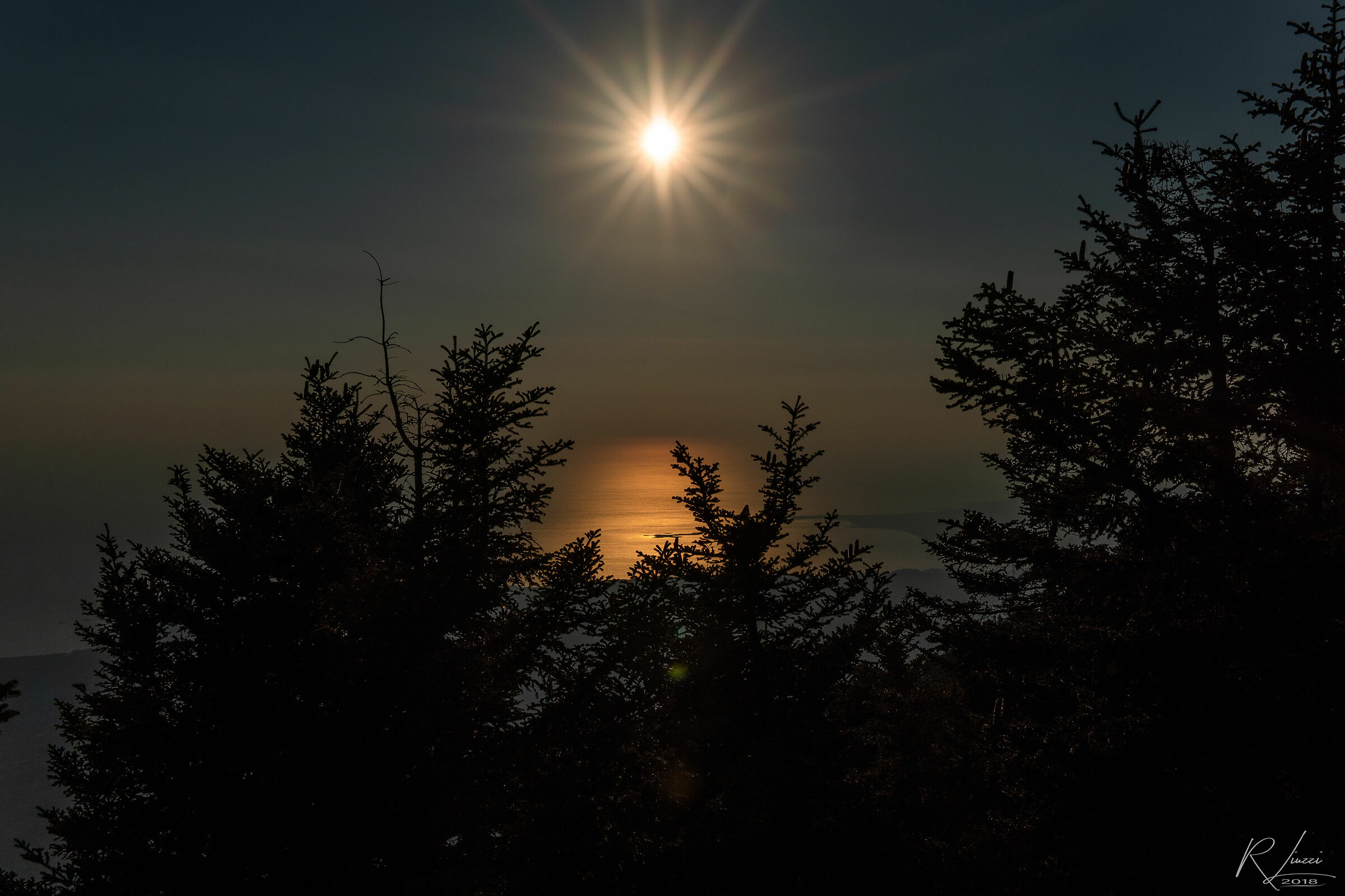 Tramonto Monte Ainos - Cefalonia