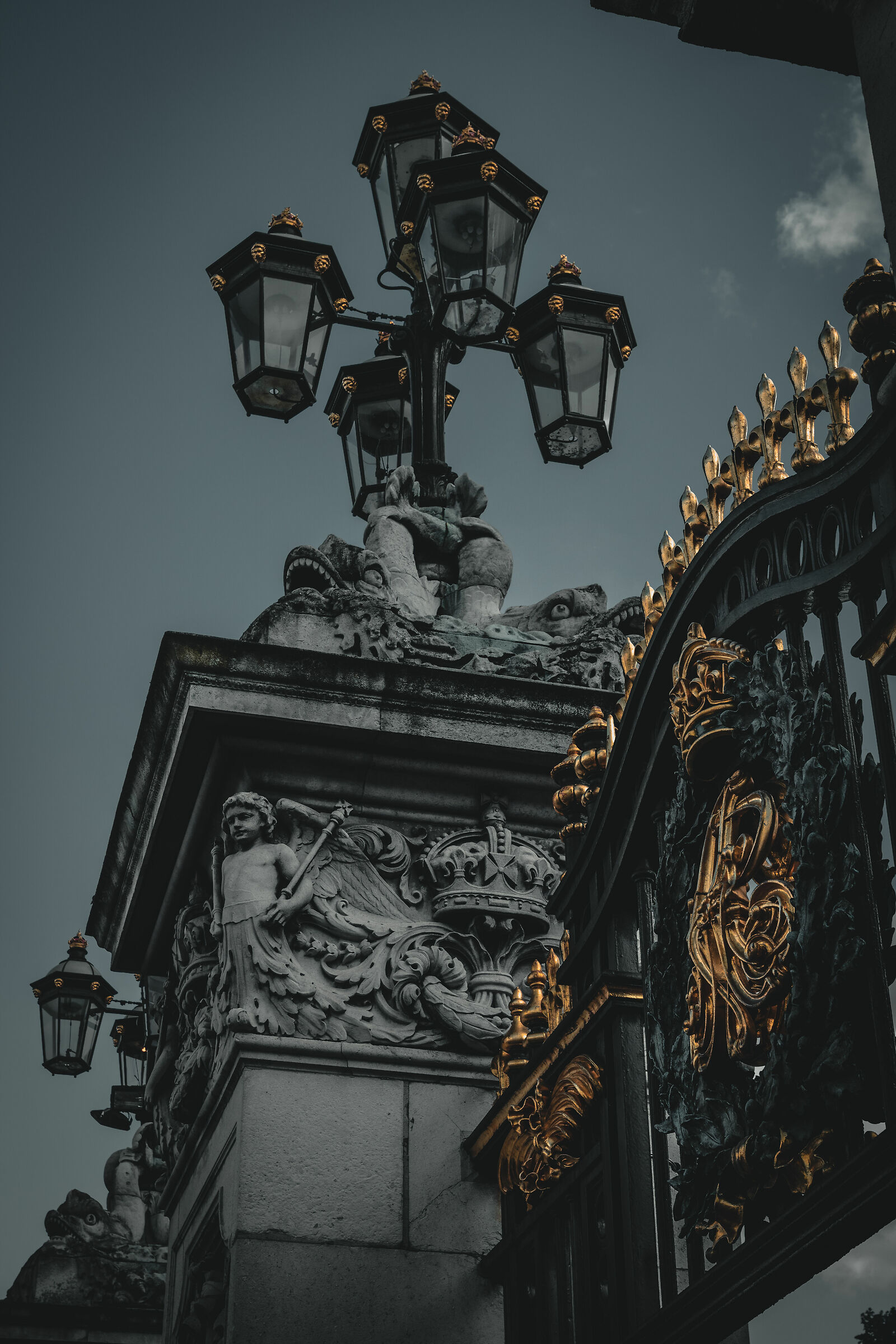 The Buckingham palace