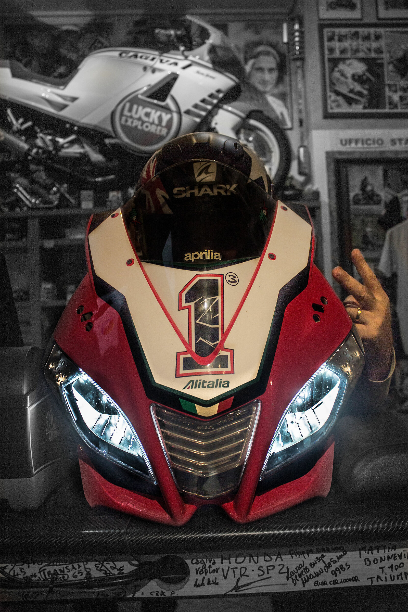 Aprilia's style