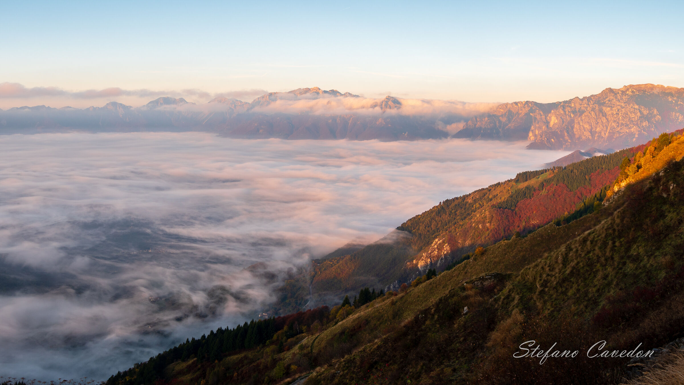 Alba sulle Piccole Dolomiti