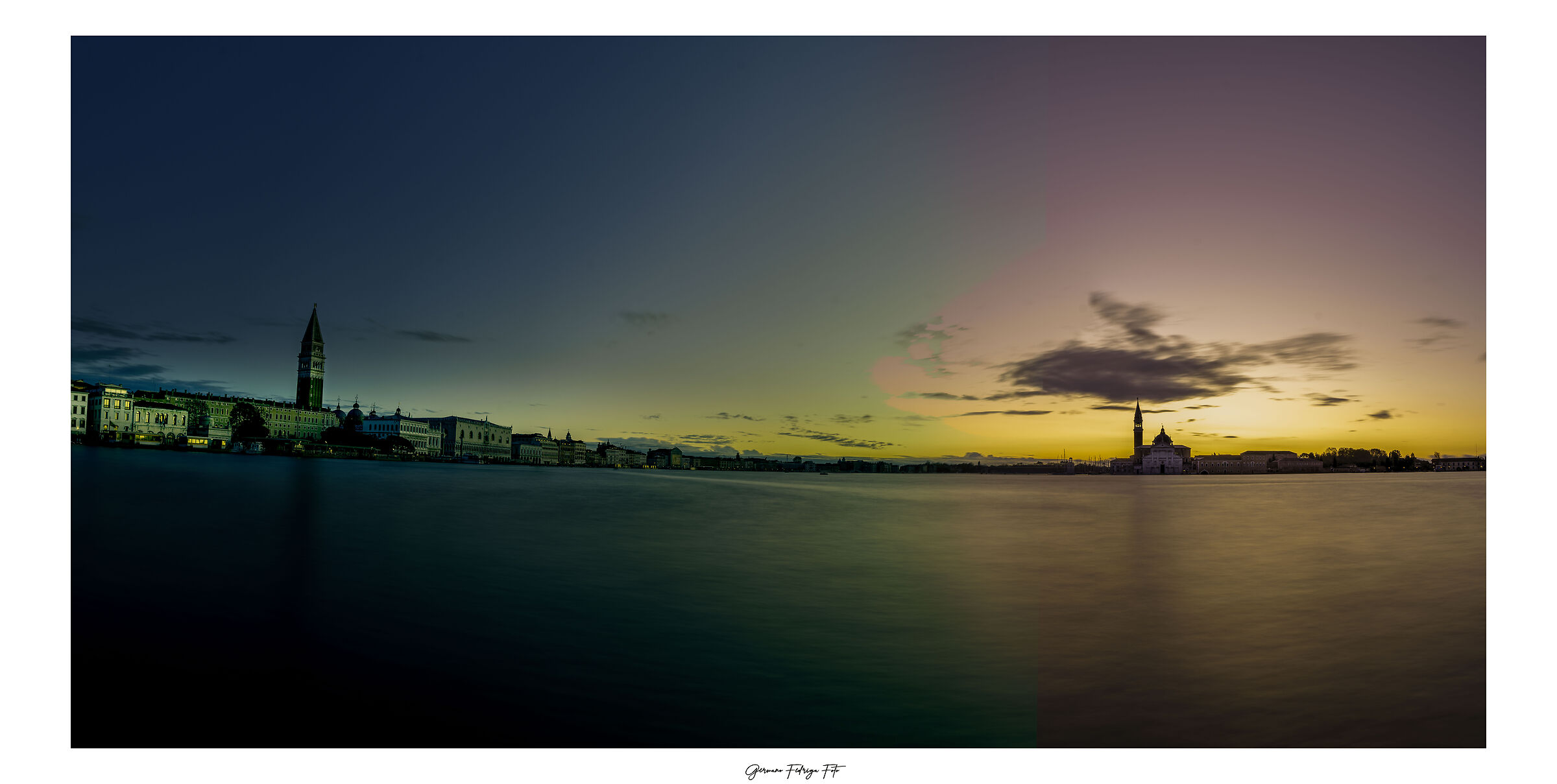Sunrise a Venezia da Punta della Dogana