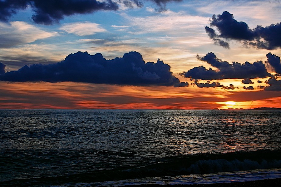 Tramonto a Ventimiglia (im)