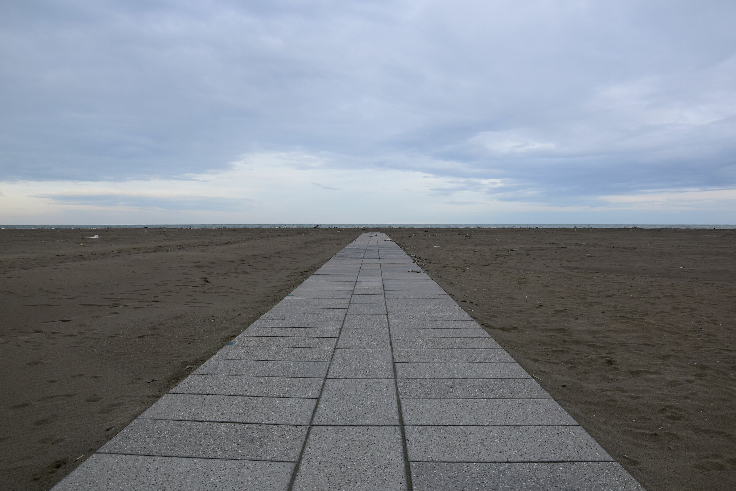 La passerella d'inverno