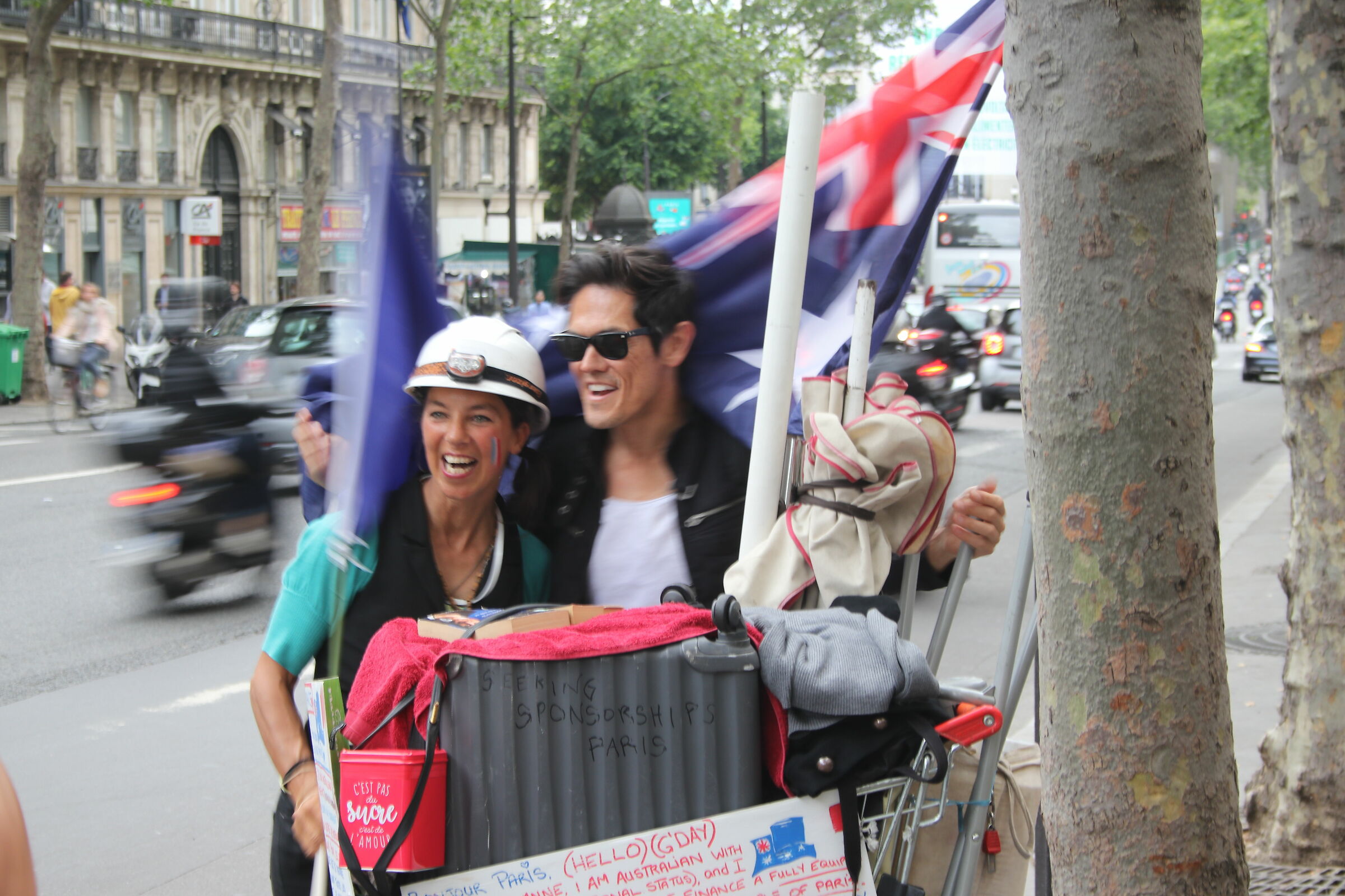 Giramondo dall'Australia a Parigi