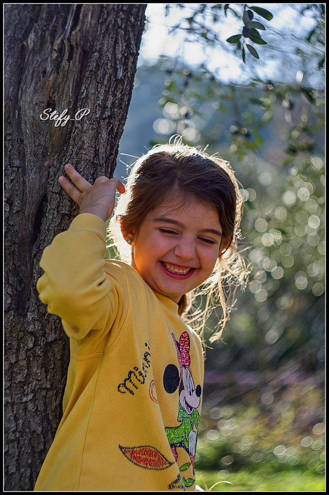 Laughter among the olive trees