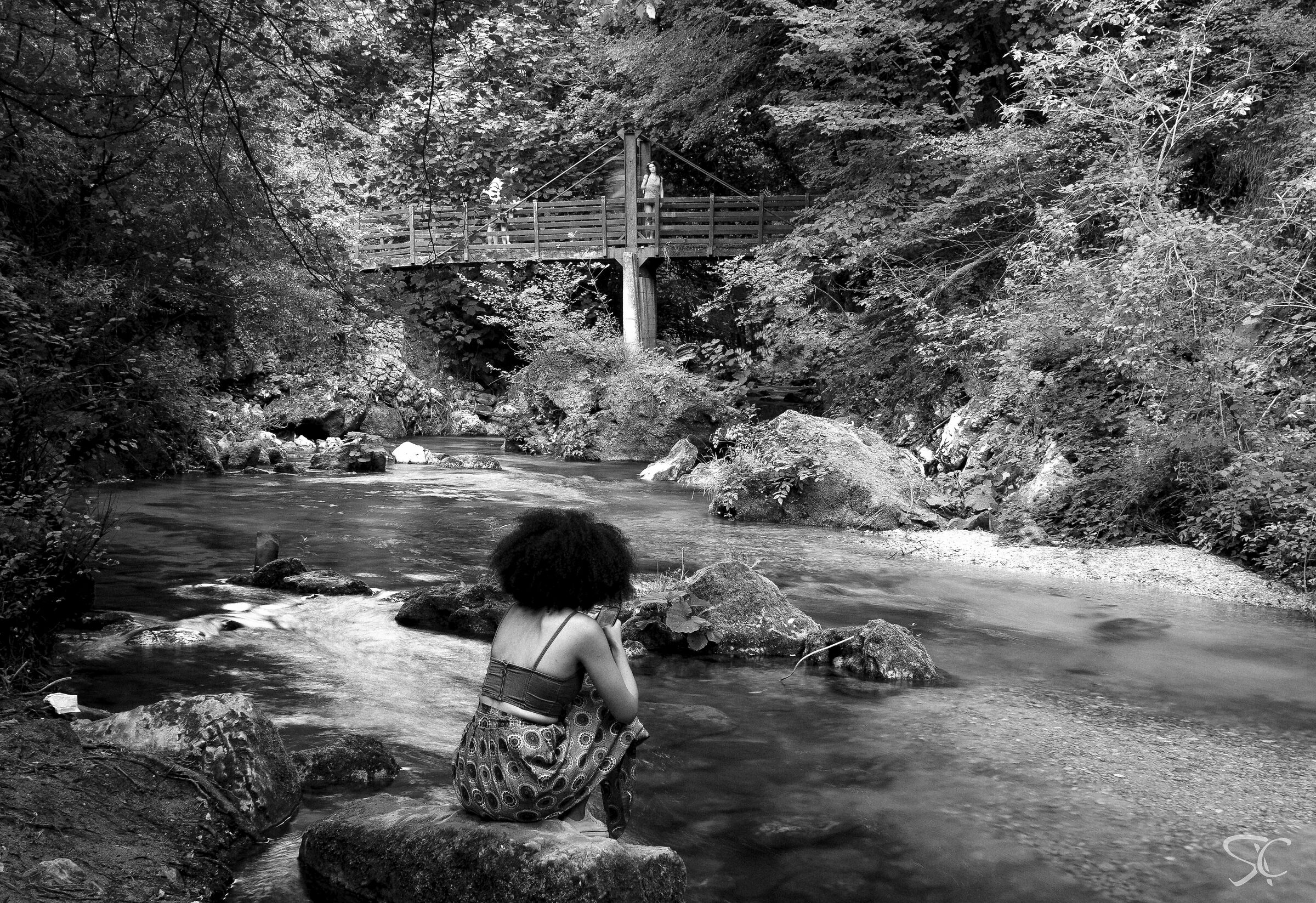 Sitting by the river