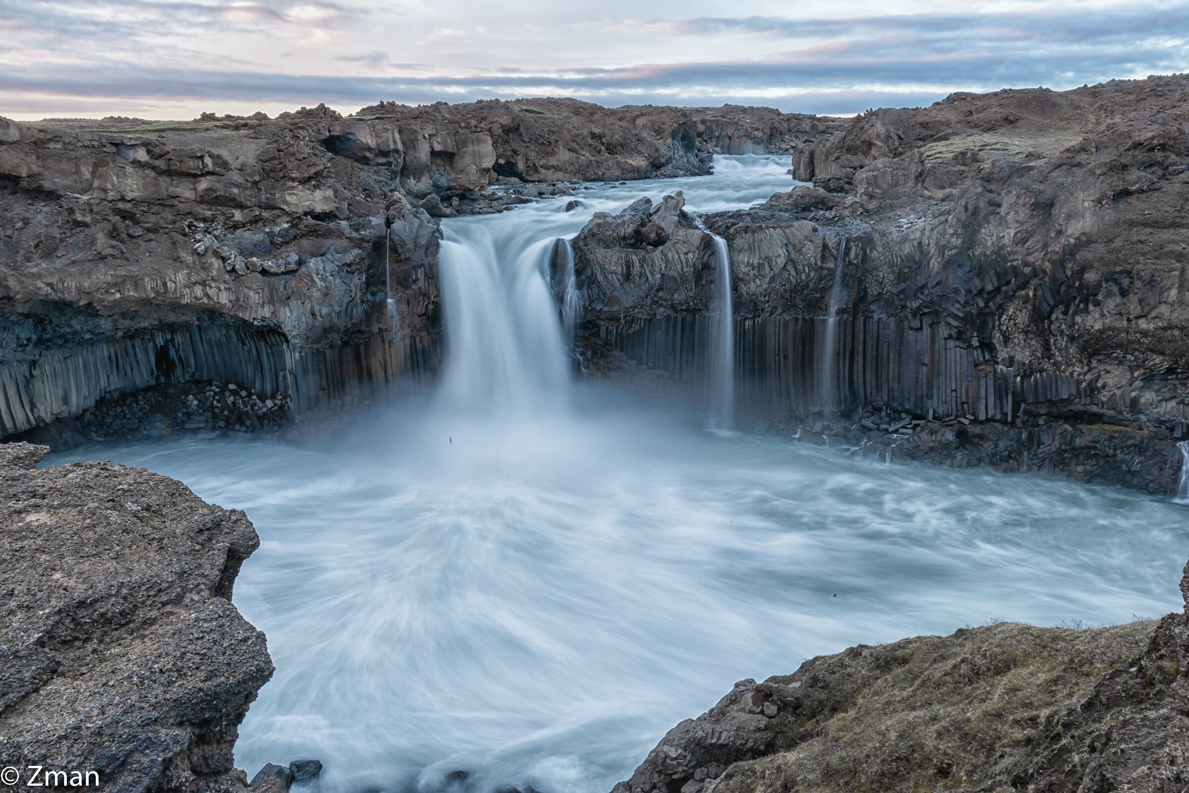 Aldeyjarfoss Waterfall