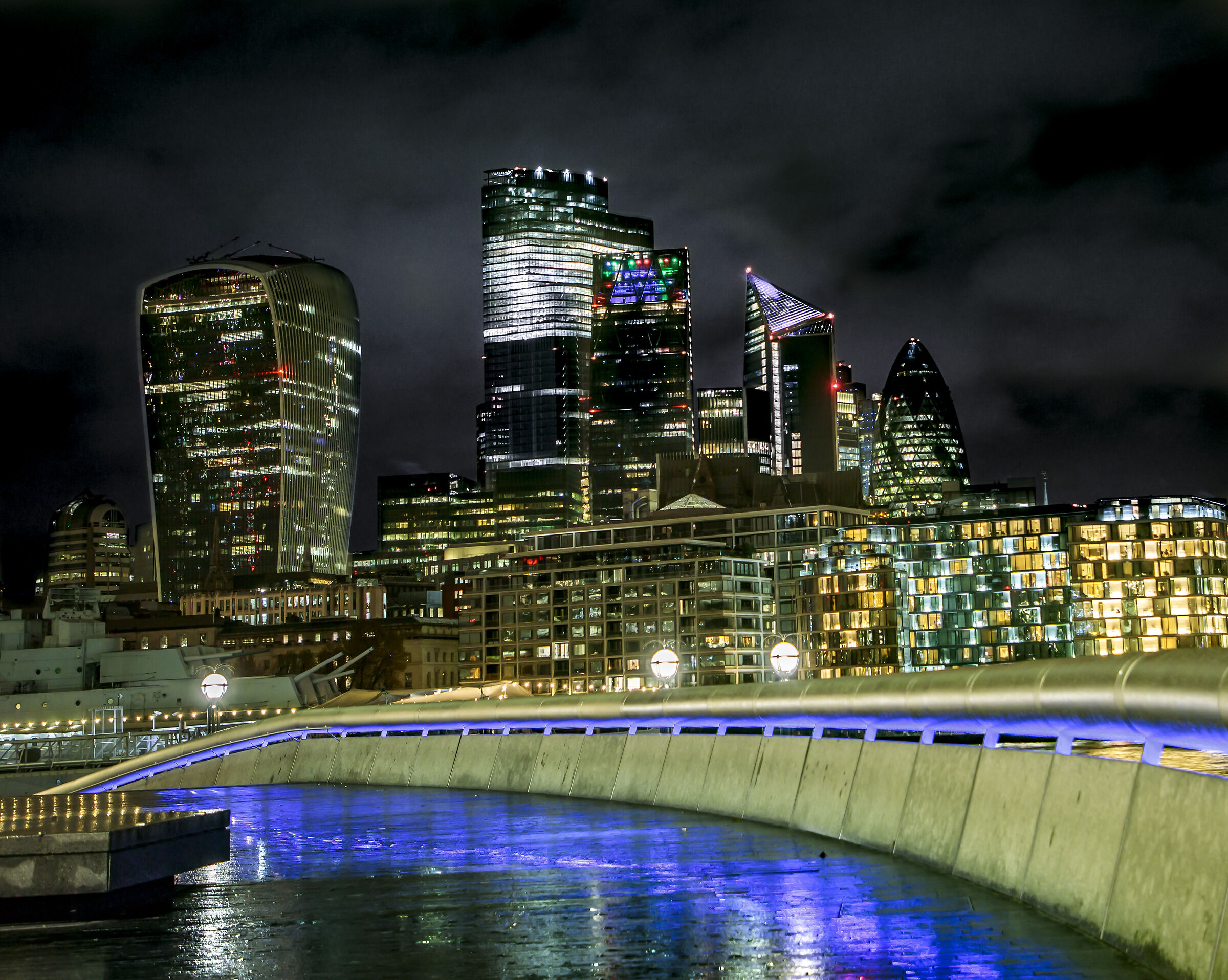 London after the rain