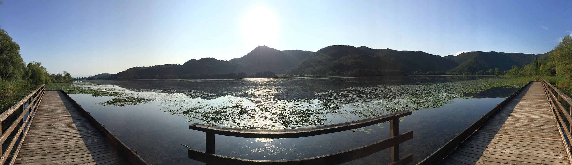 Walkway on Lake Fimon