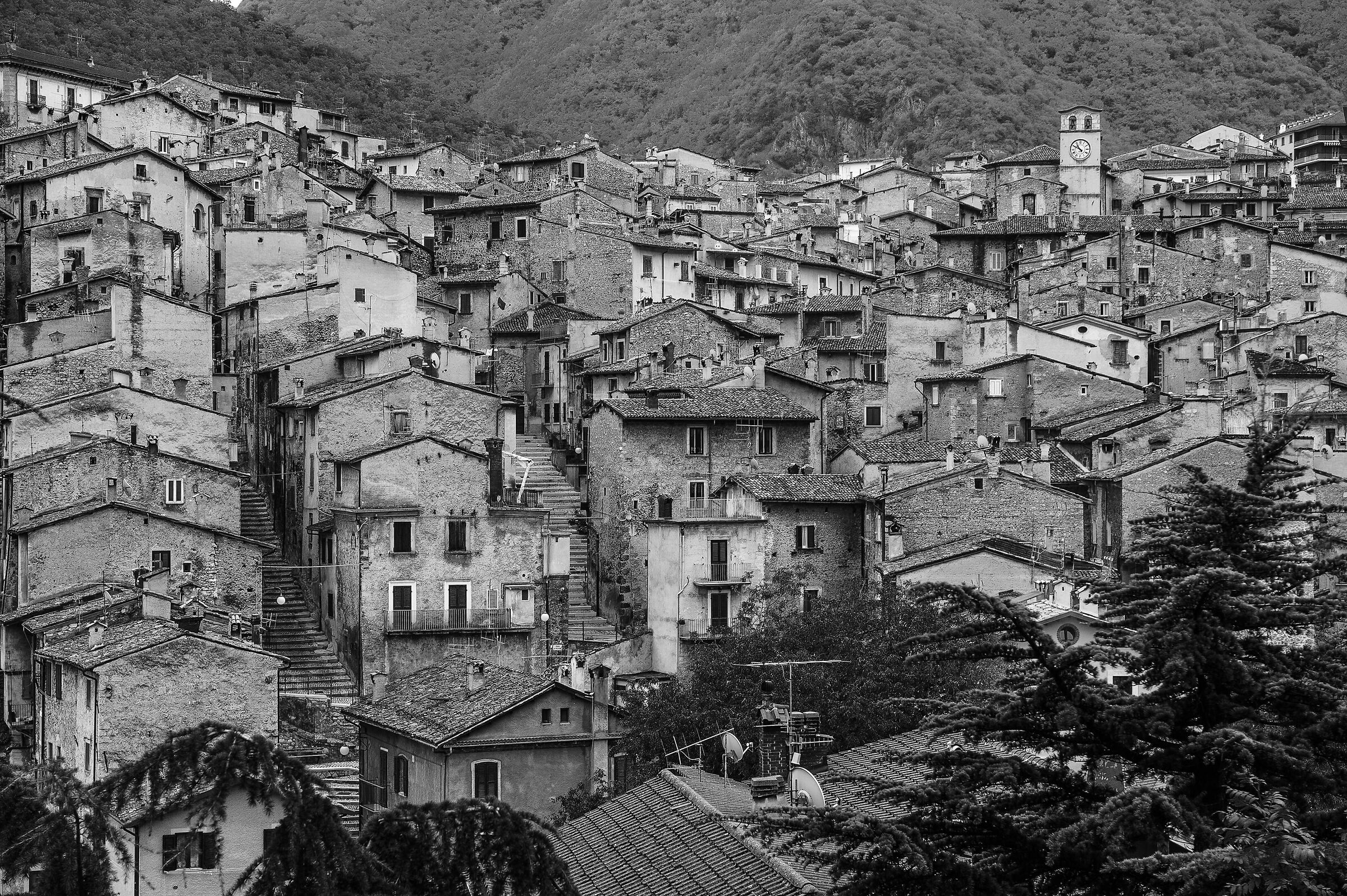 Le case in pietra di Scanno (Aq)