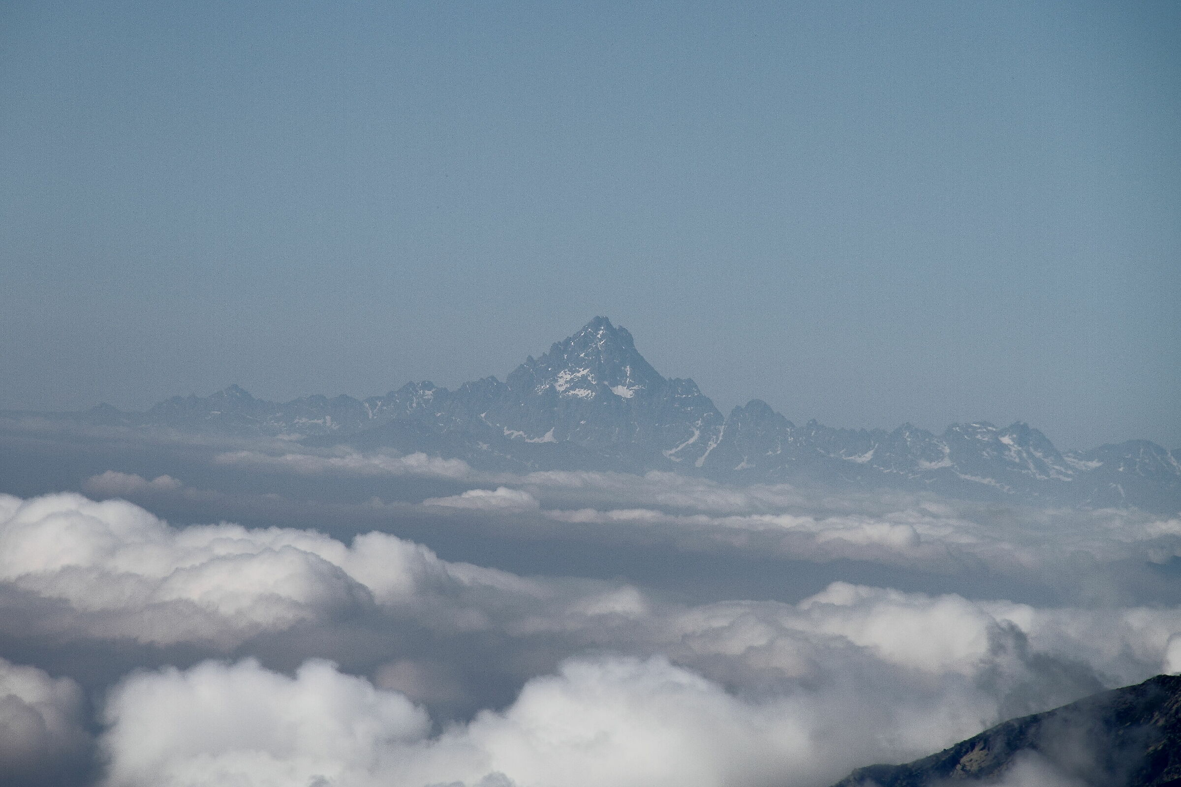 The Monviso (from the Canavesane Heights)