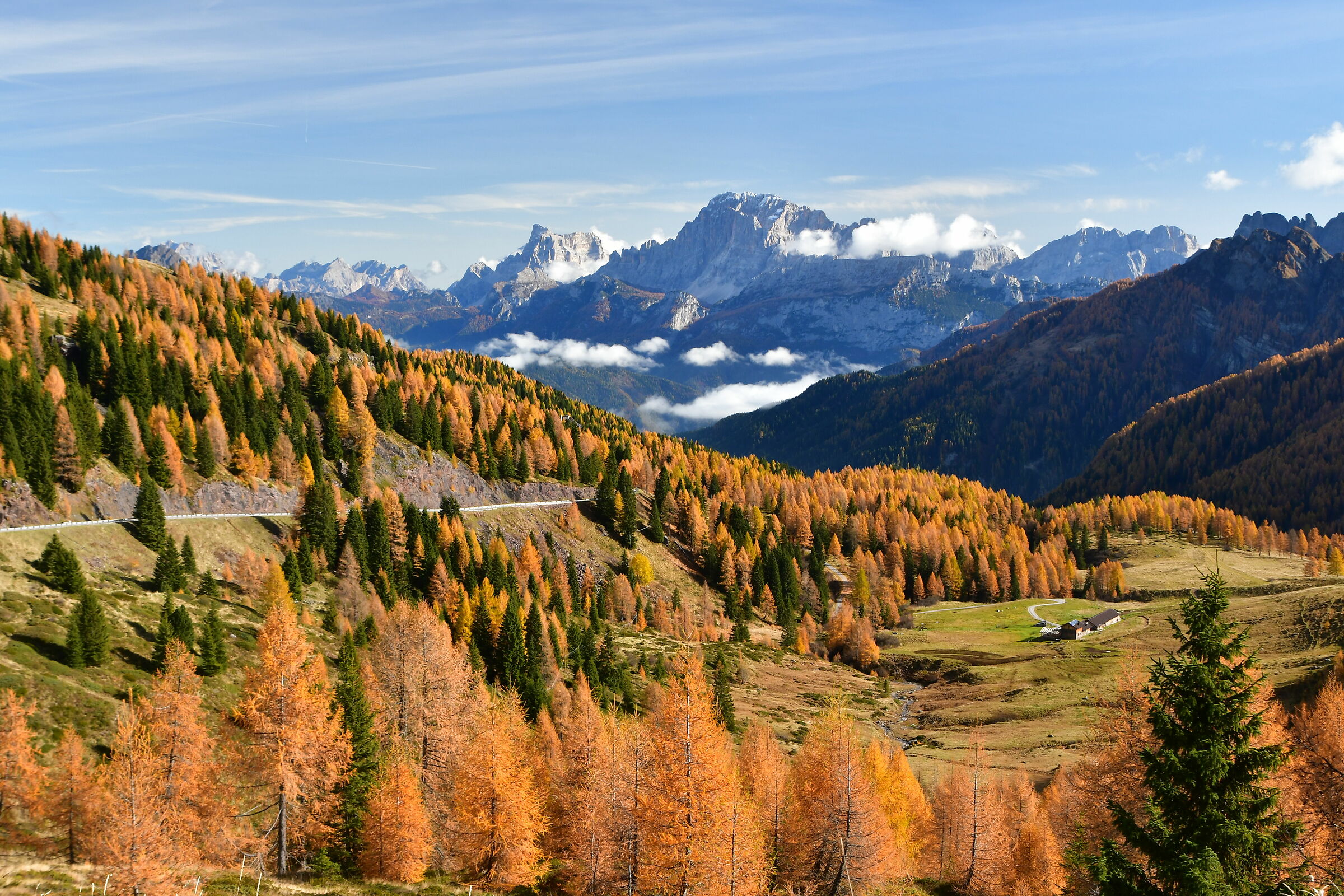 Autumn Dolomites - Valles Pass