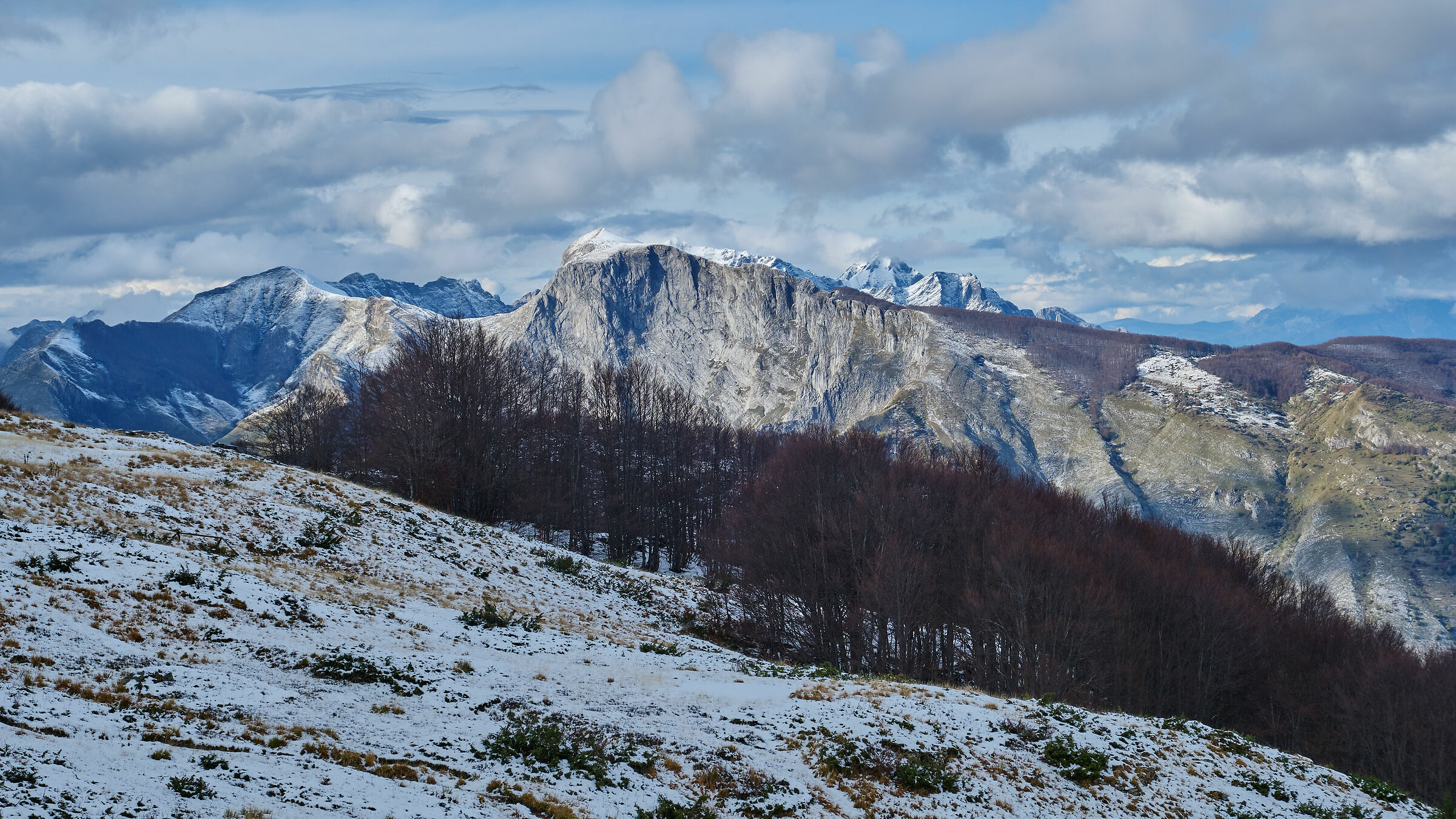 Climbing the Dry Pania