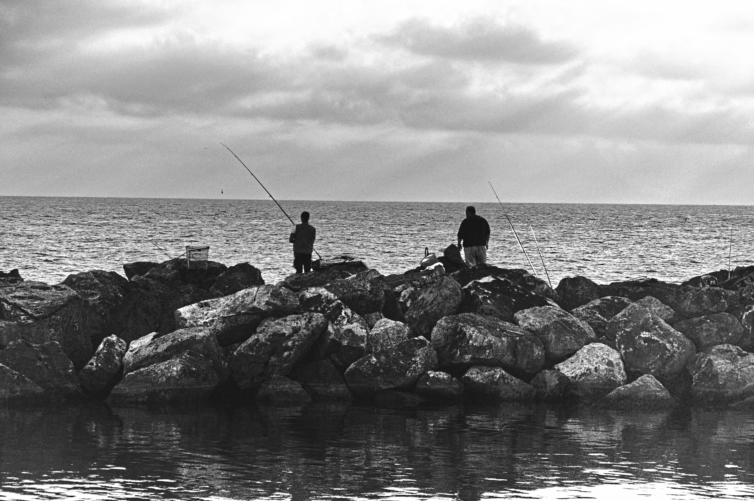 Una giornata al mare.....