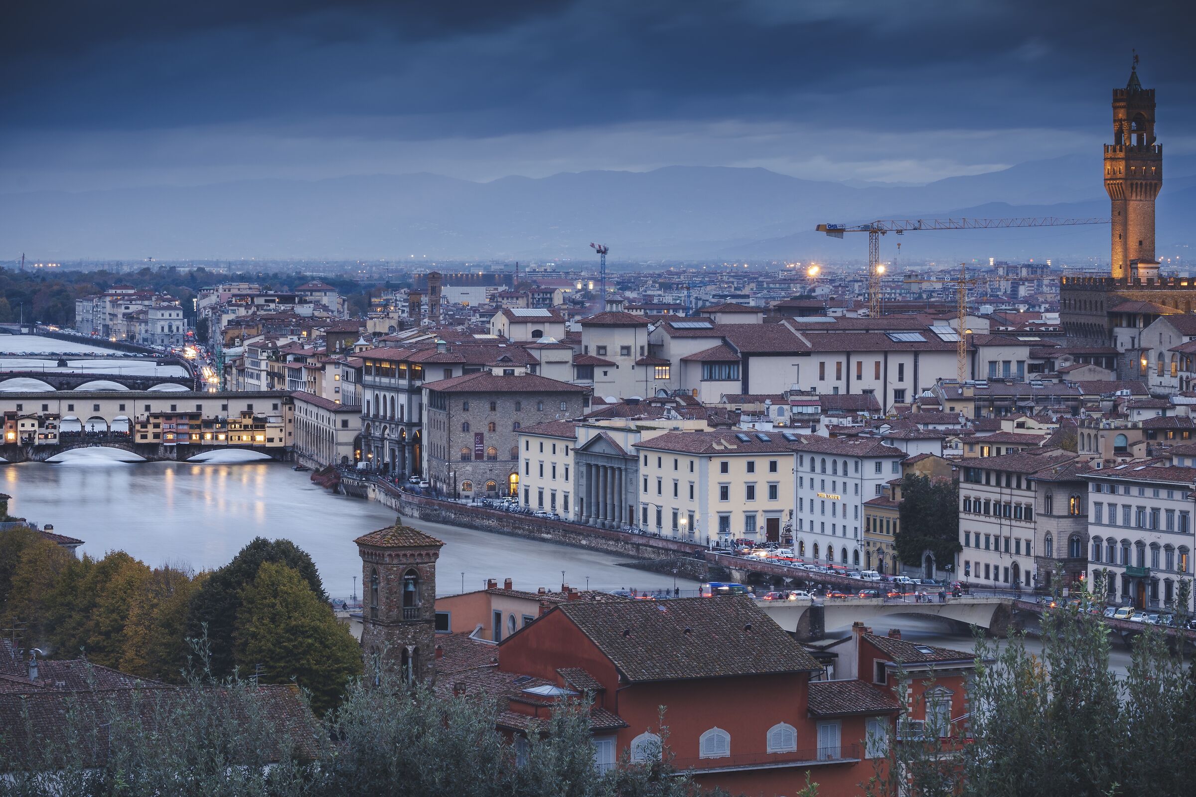 Una brutta giornata su Firenze