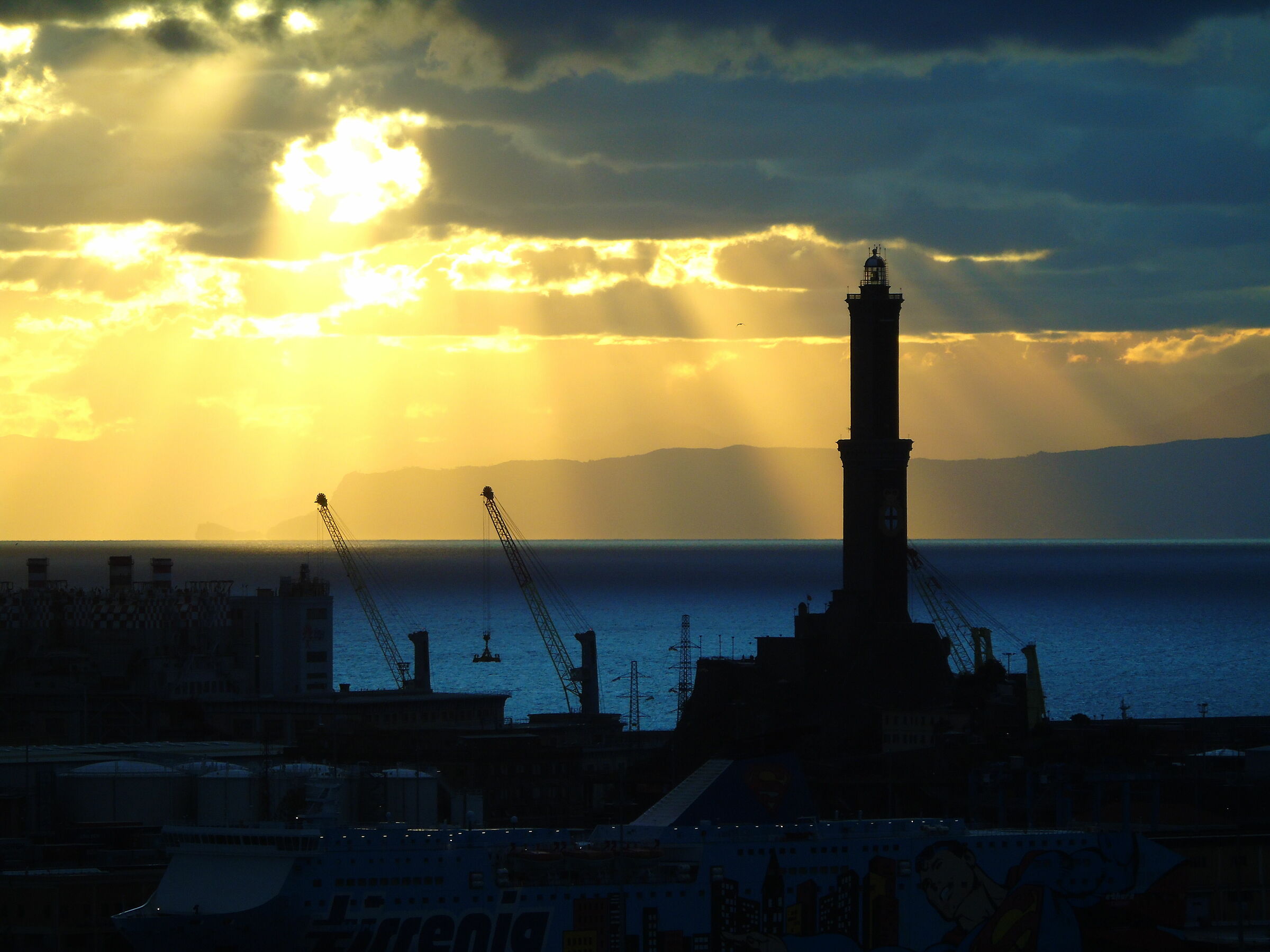 Sunset Genoa