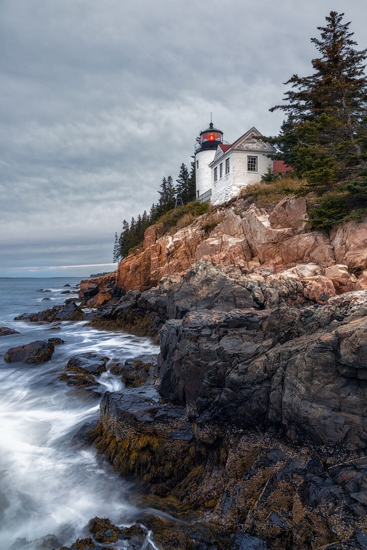 Acadia National Park - Bass Harbor Head lighthouse -