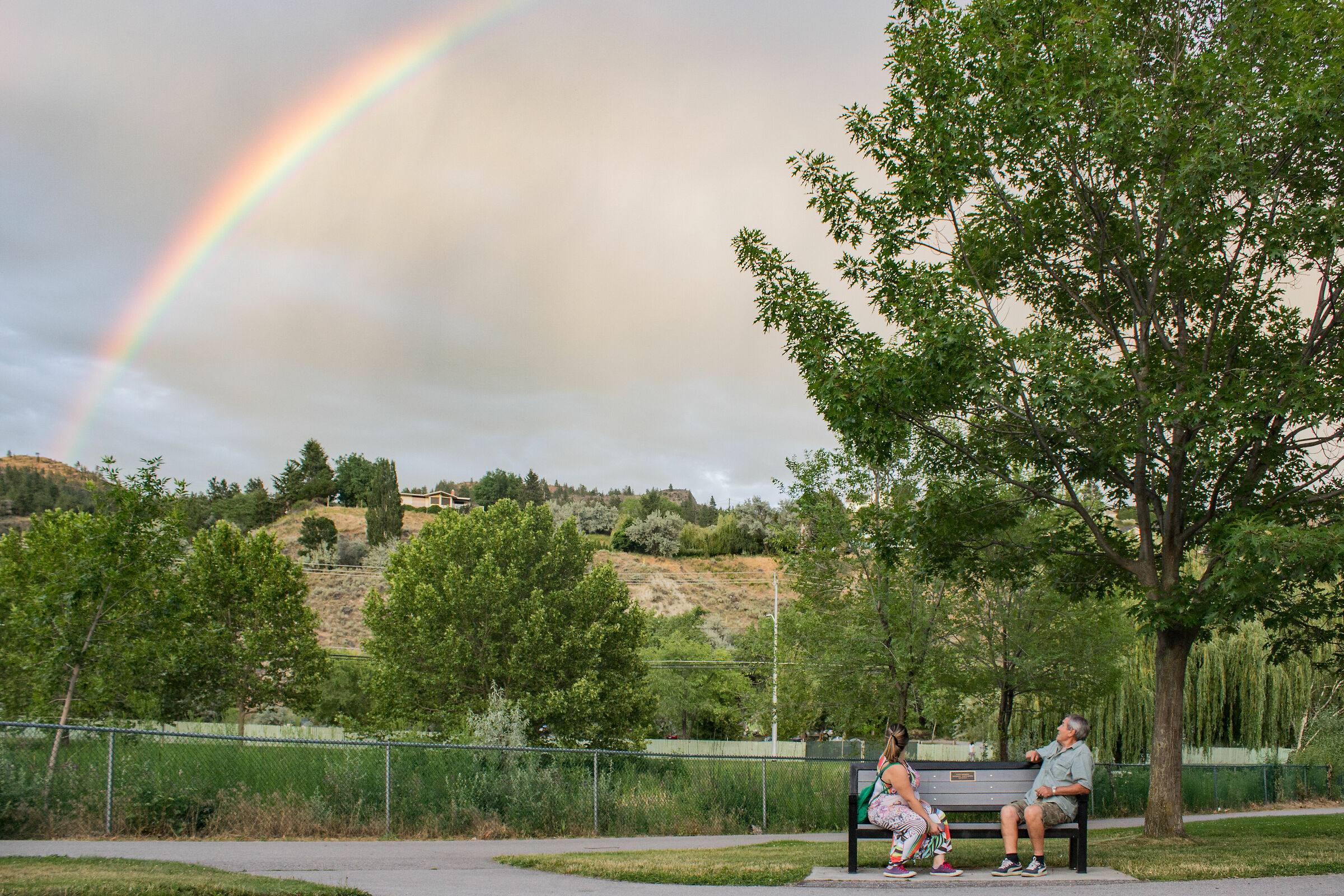 Rainbow at Skaha Lake (Penticton, BC)