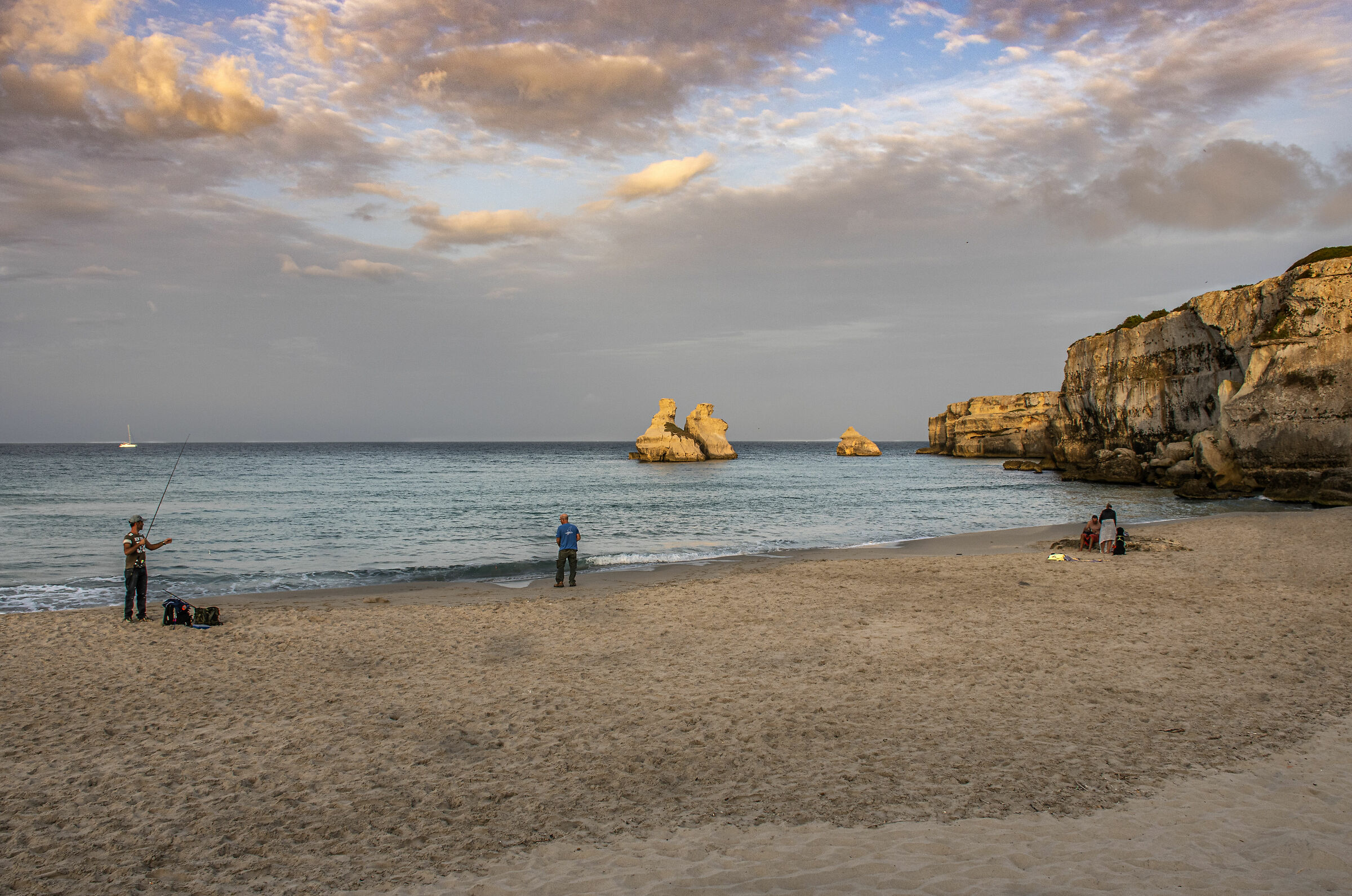 Colori caldi al tramonto