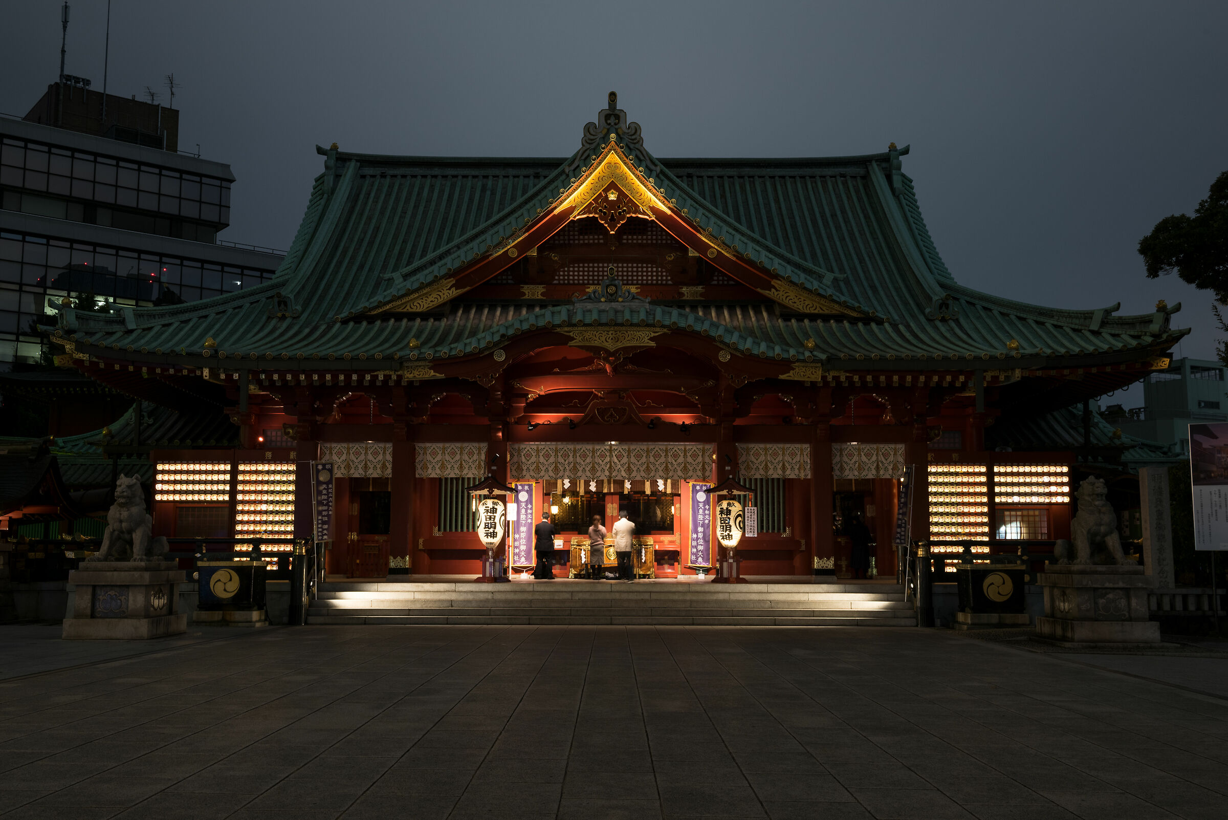Kanda Shrine at Night