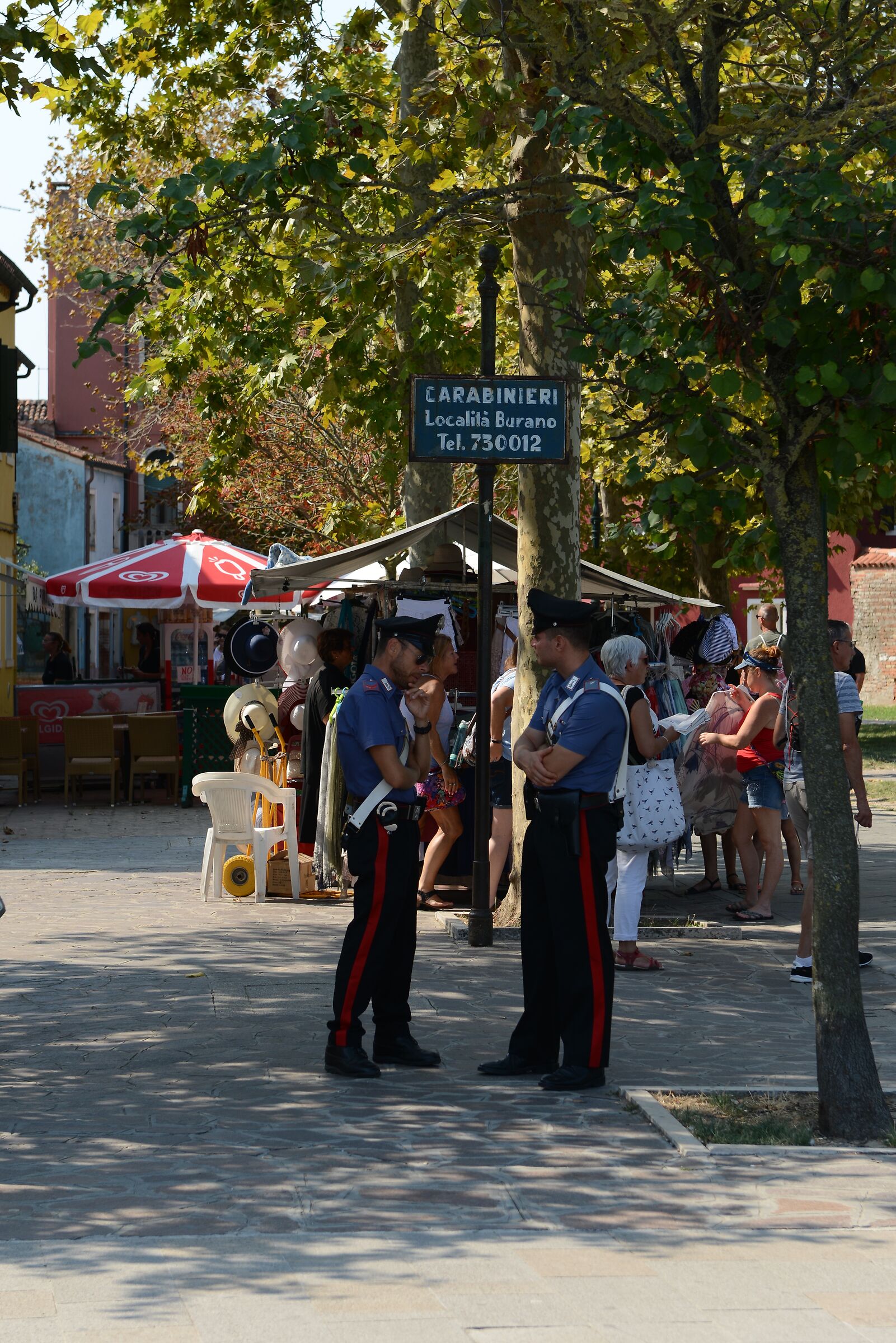 They told us to stay here ... I don't know why!!