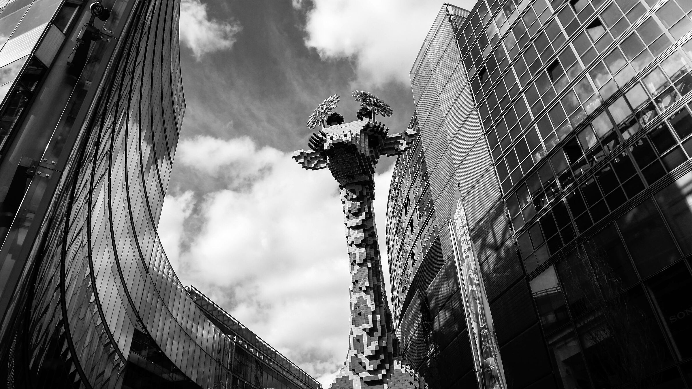Giraffe in Postdamer Platz, Berlin