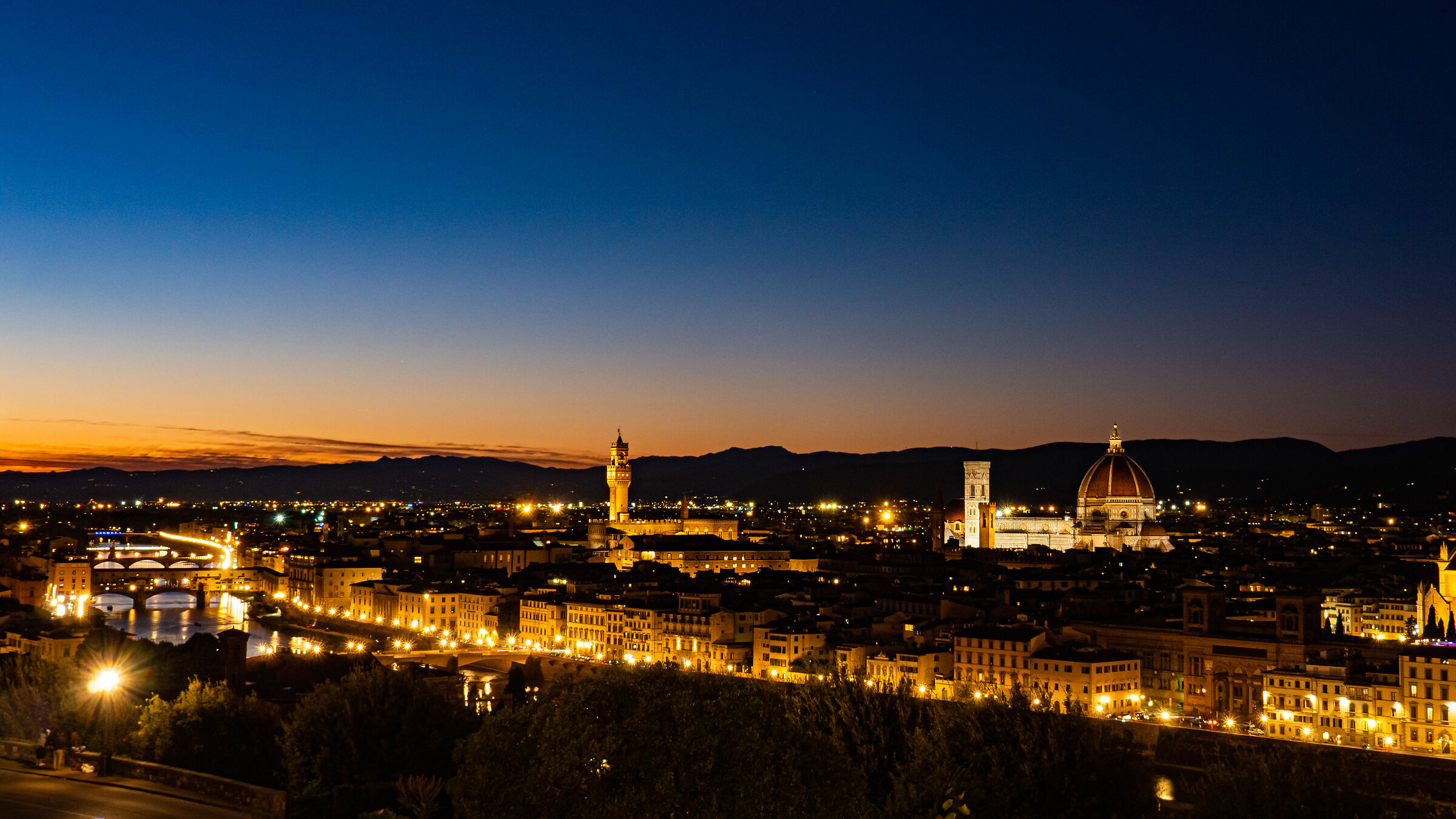 Florence skyline.