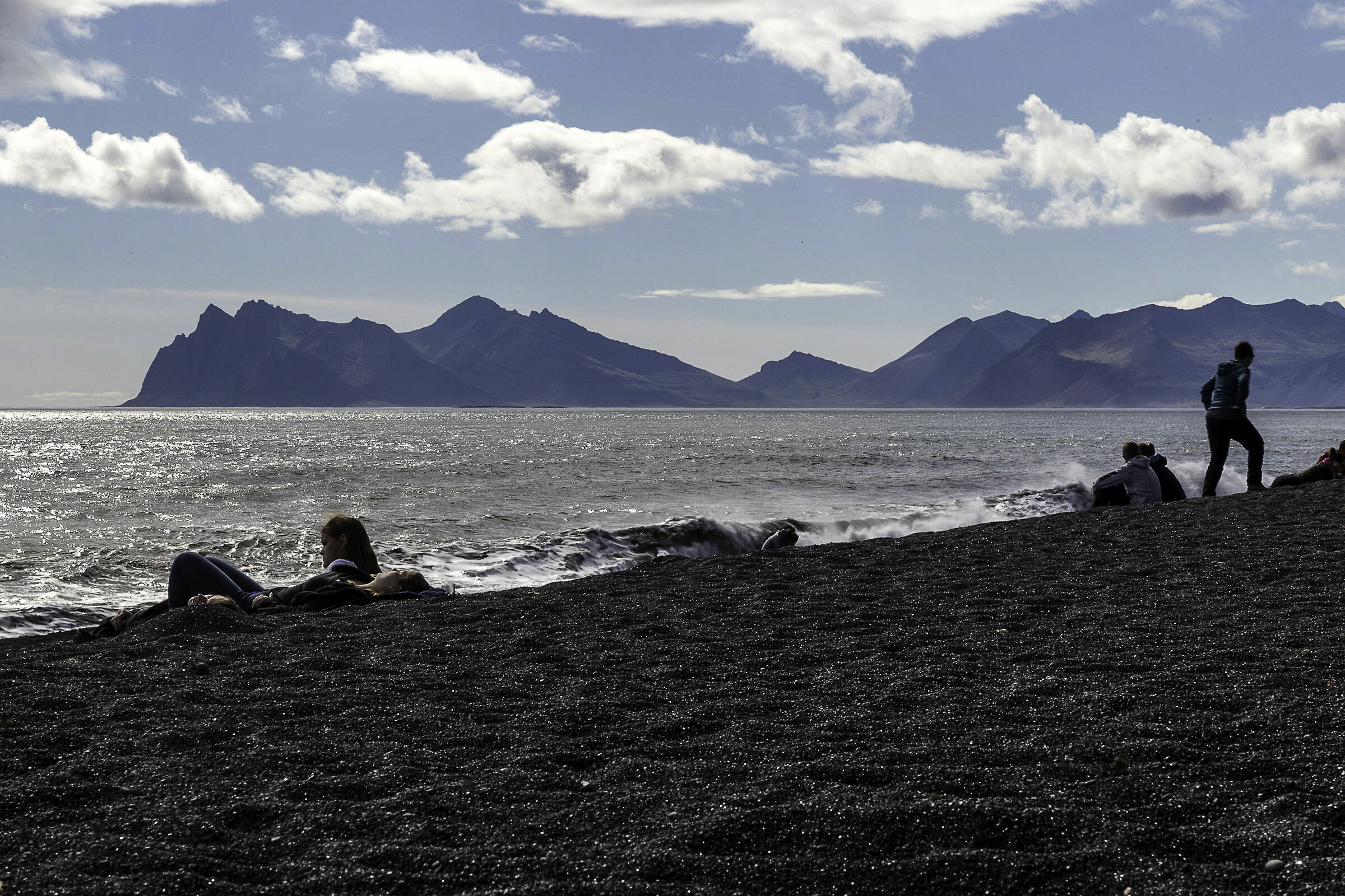 Iceland - Vik - black sand
