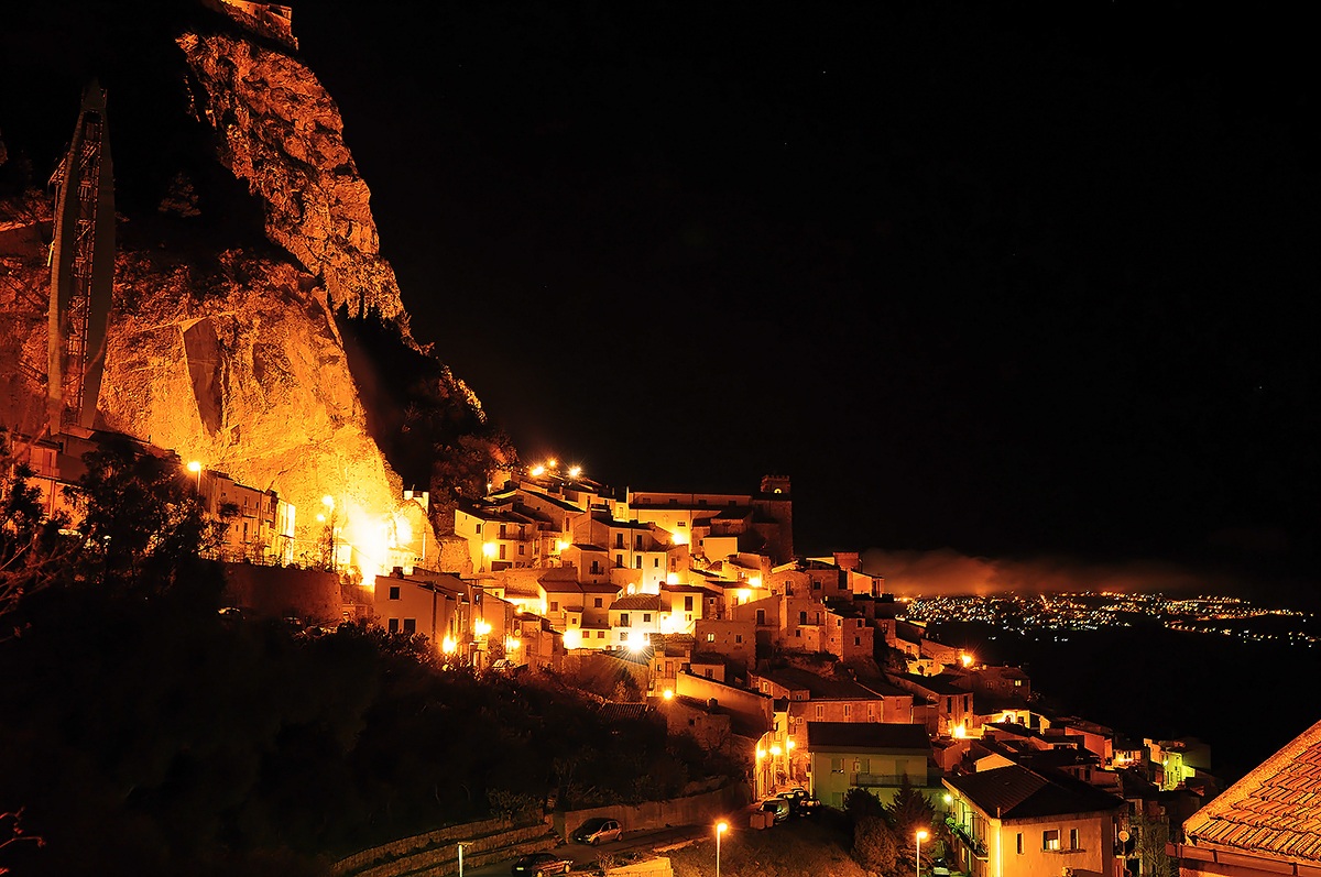 the foot of Mount St. Pauline - Sutera (cl) -