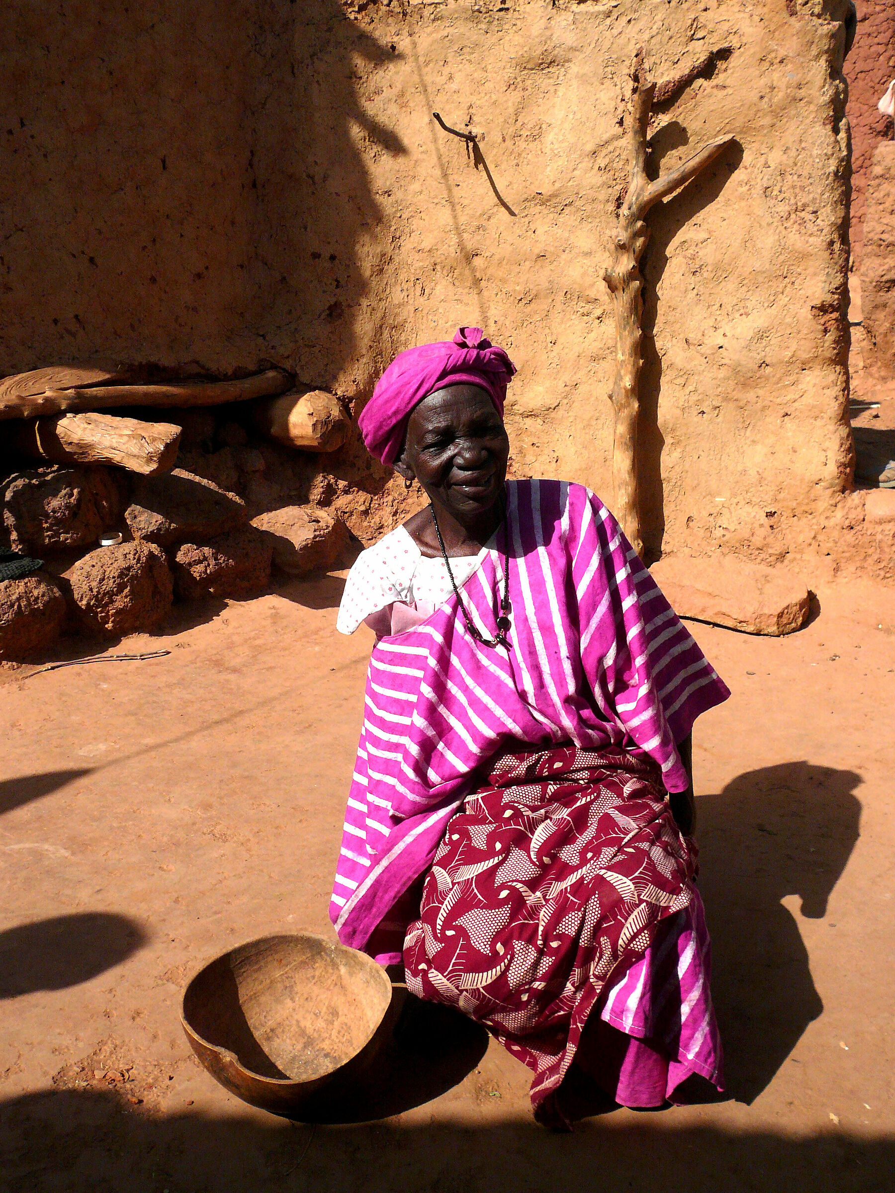 Elderly African woman