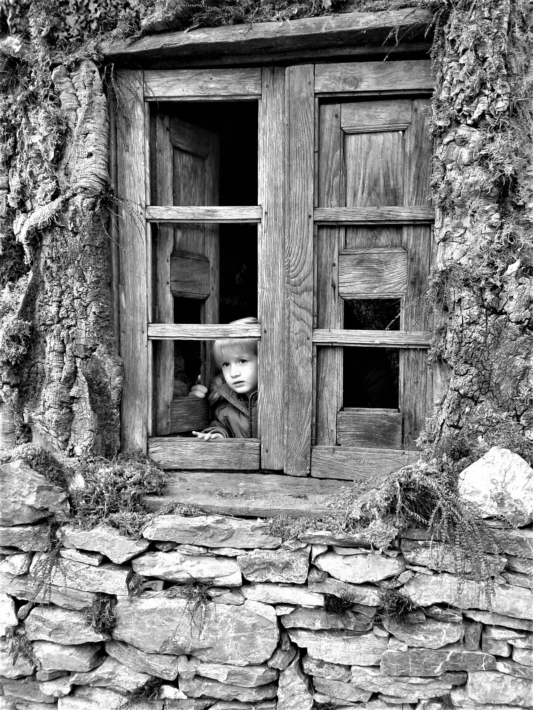 Il bambino nel presepe....