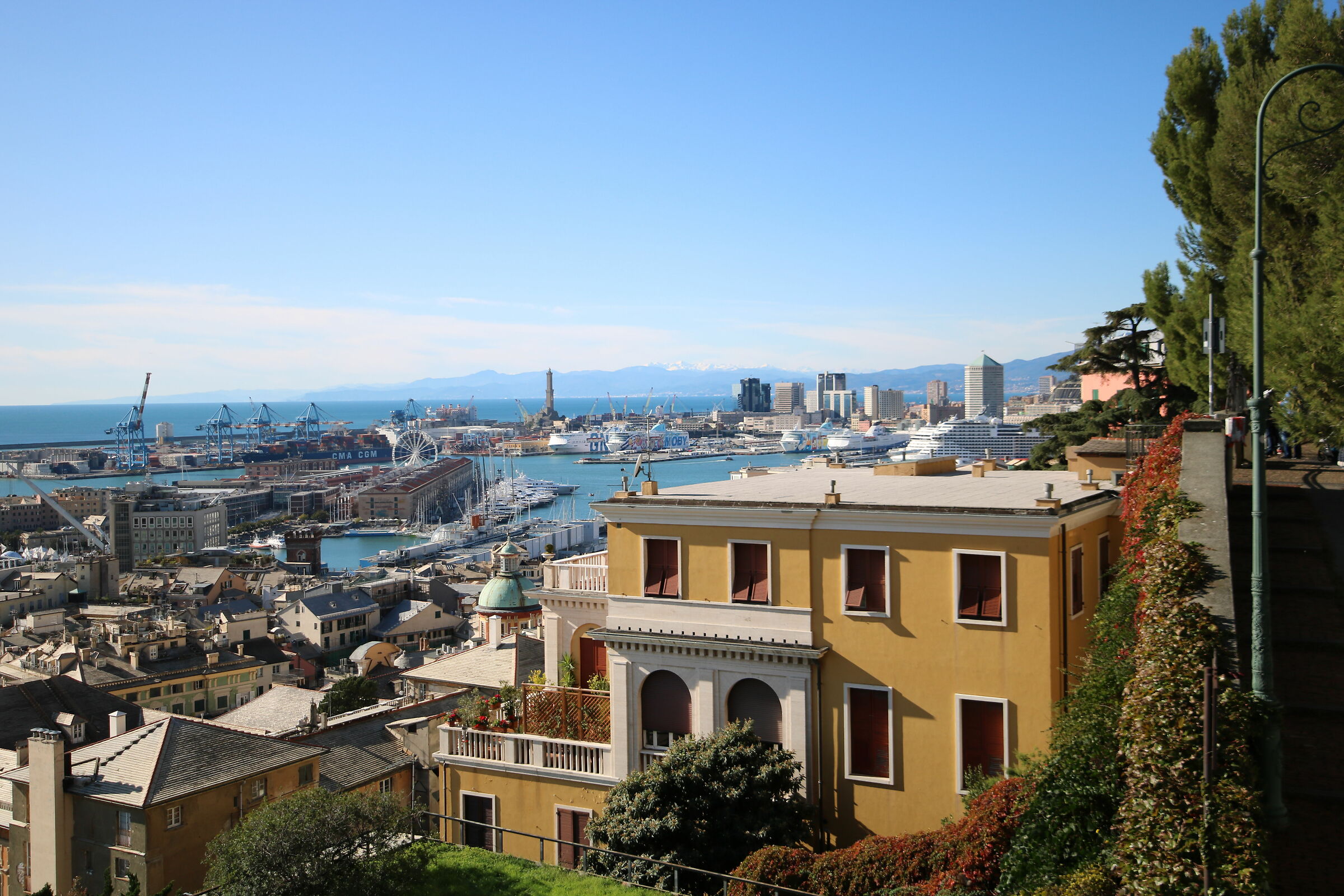 view from castelletto photo2 genova