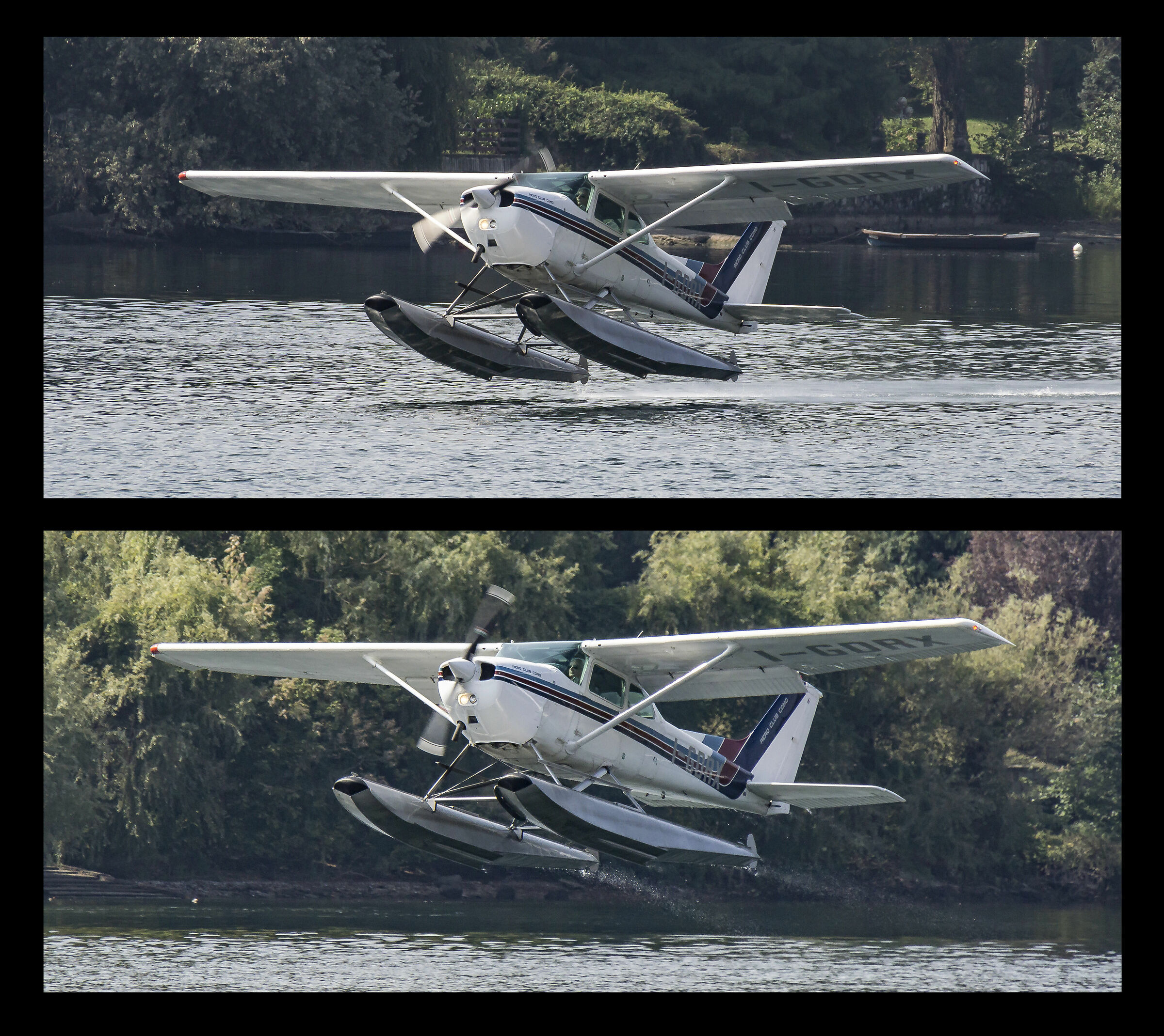 Decollo del Cessna 172 “Skyhawk”