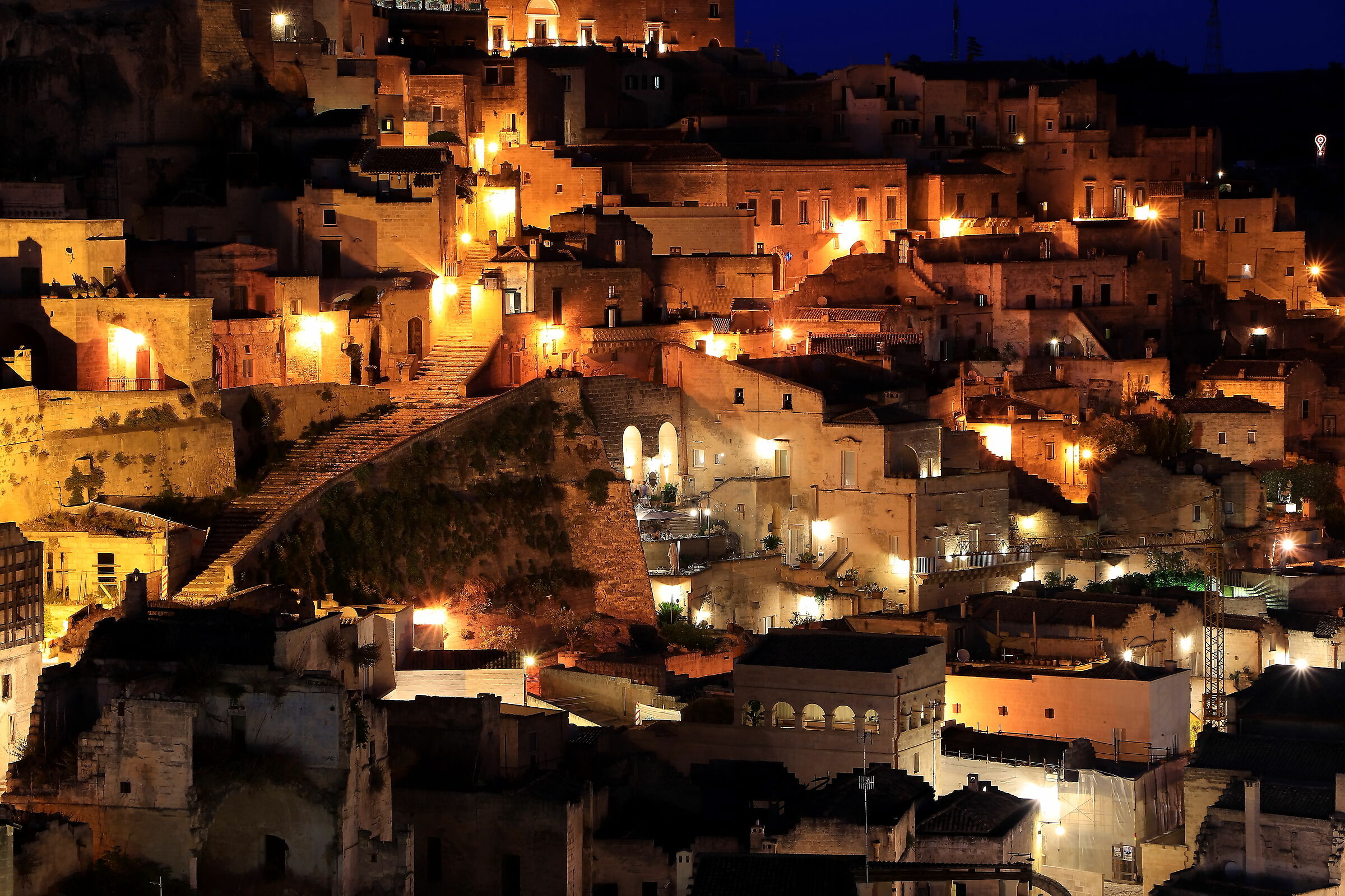 Matera si veste di luci