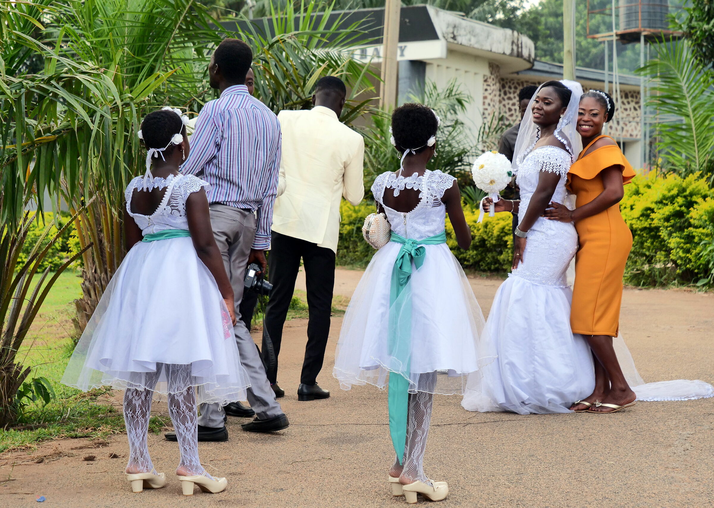 relaxation after the ceremony