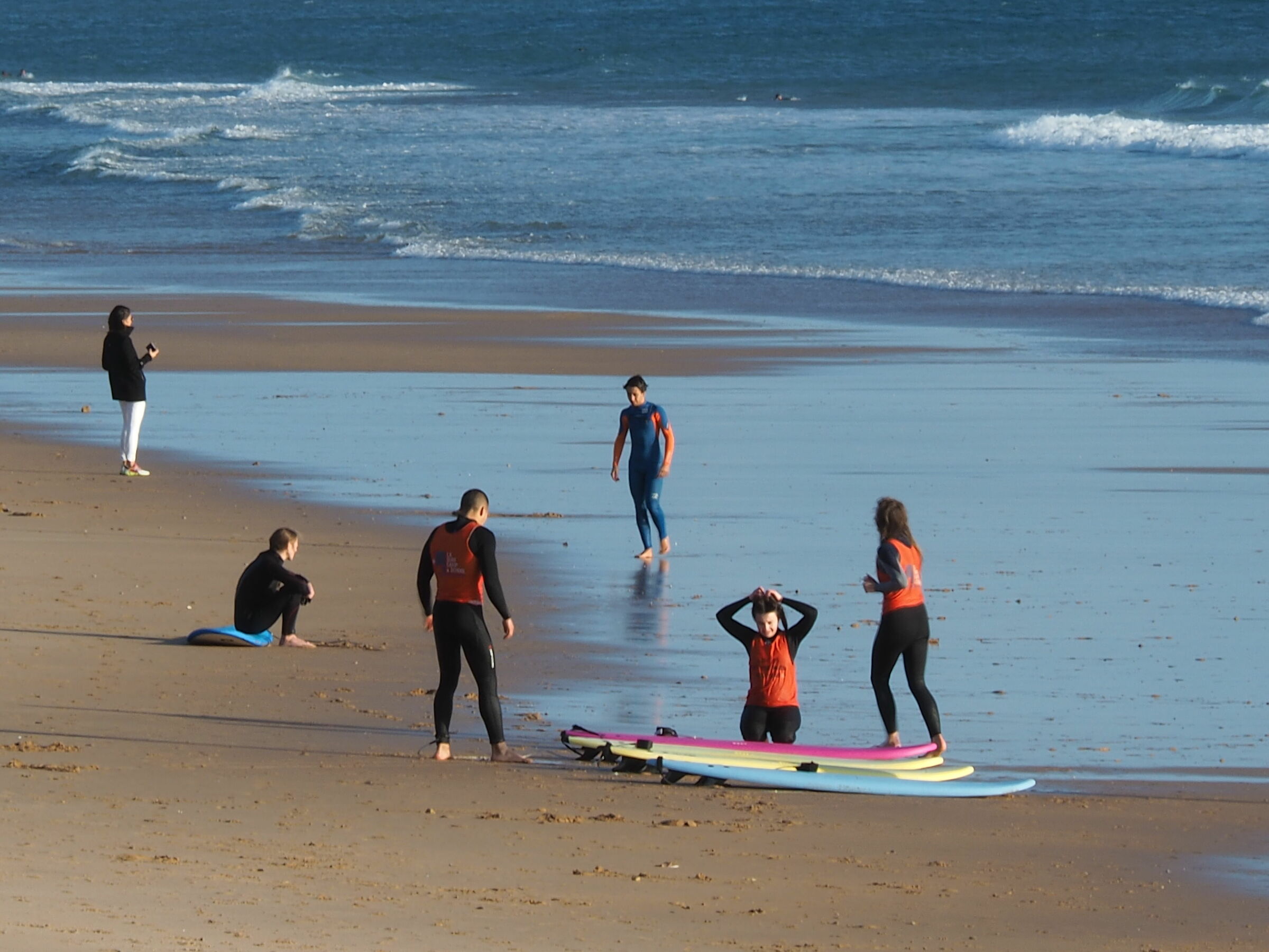 ordinary day on the beach