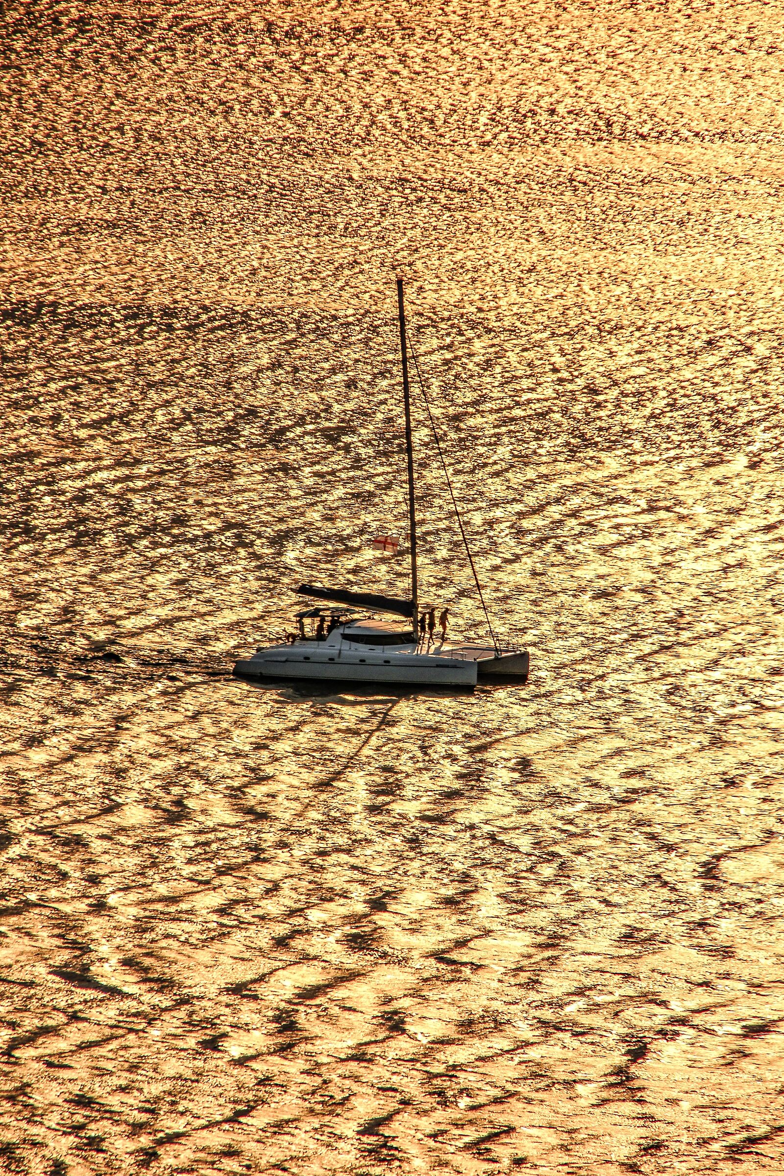 SAILING IN GOLD