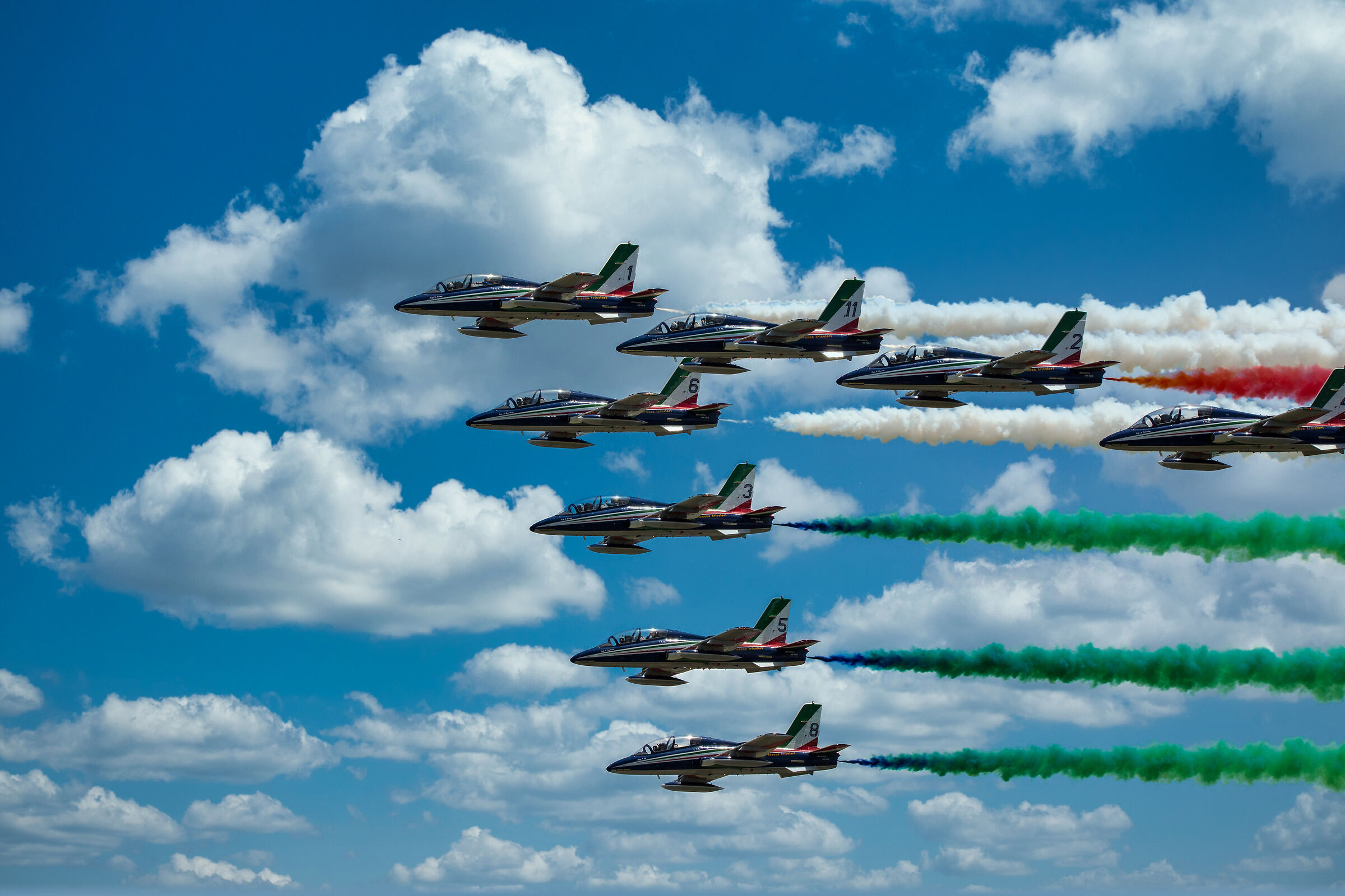 frecce tricolori al mugello