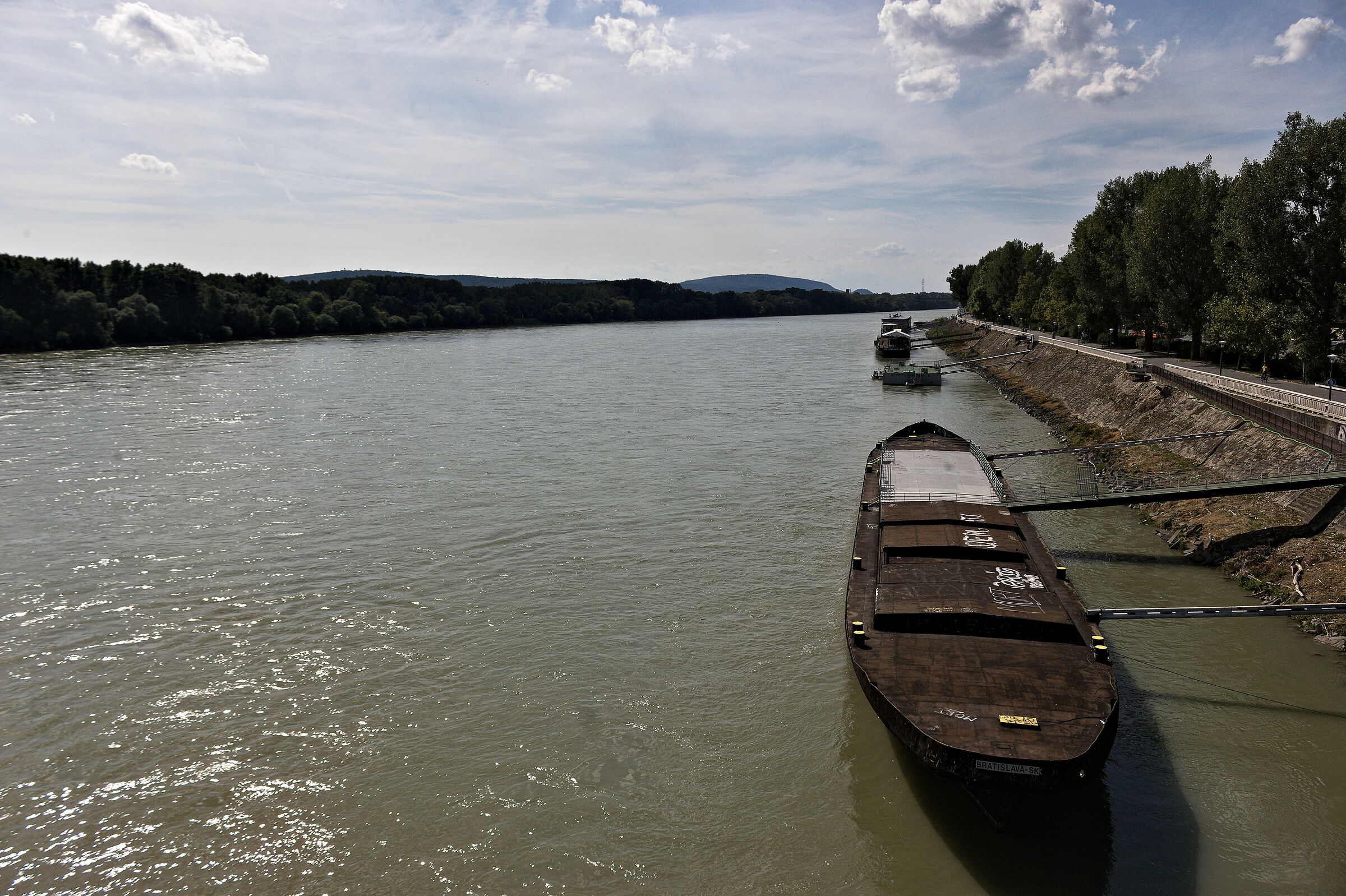 On the beautiful Danube... Blue?