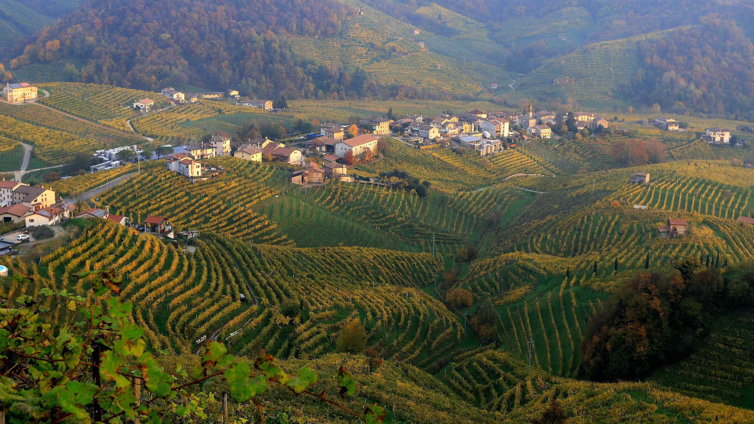 Col Vetoraz al tramonto